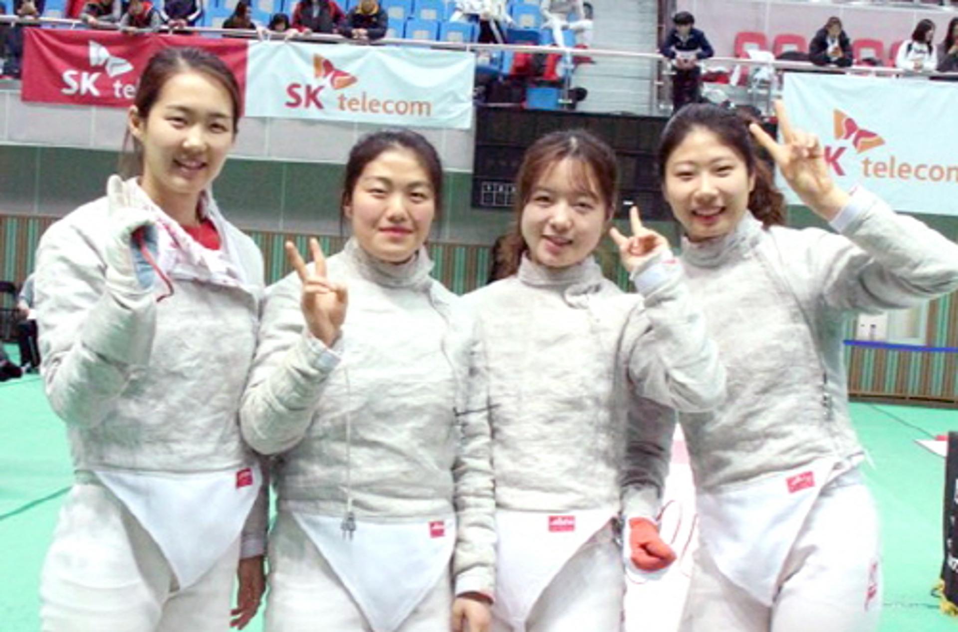 호남대 펜싱부, 전국남녀선수권 여자사브르 단체전·개인전 3위