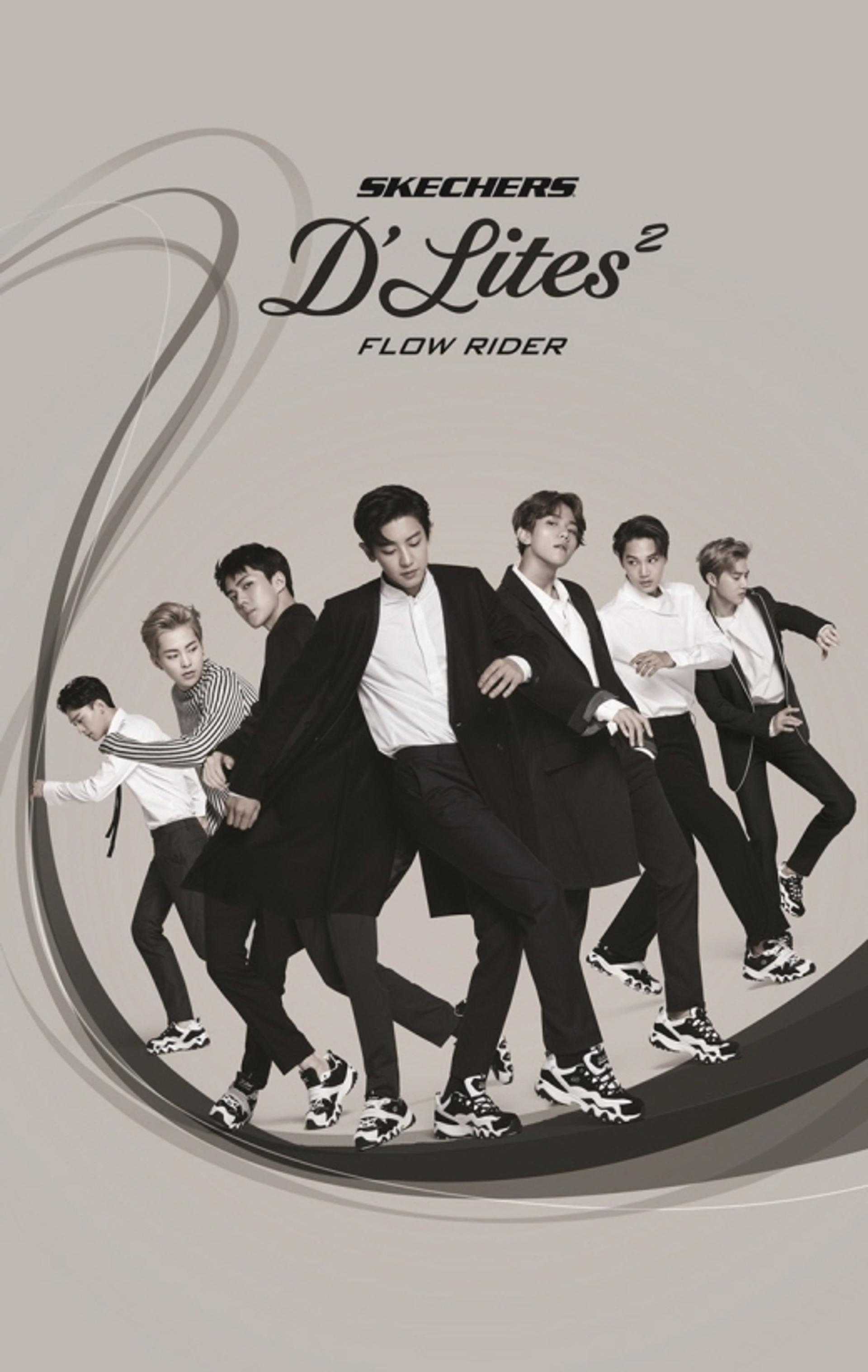 스케쳐스, 엑소 모델 발탁… 딜라이트 2 출시