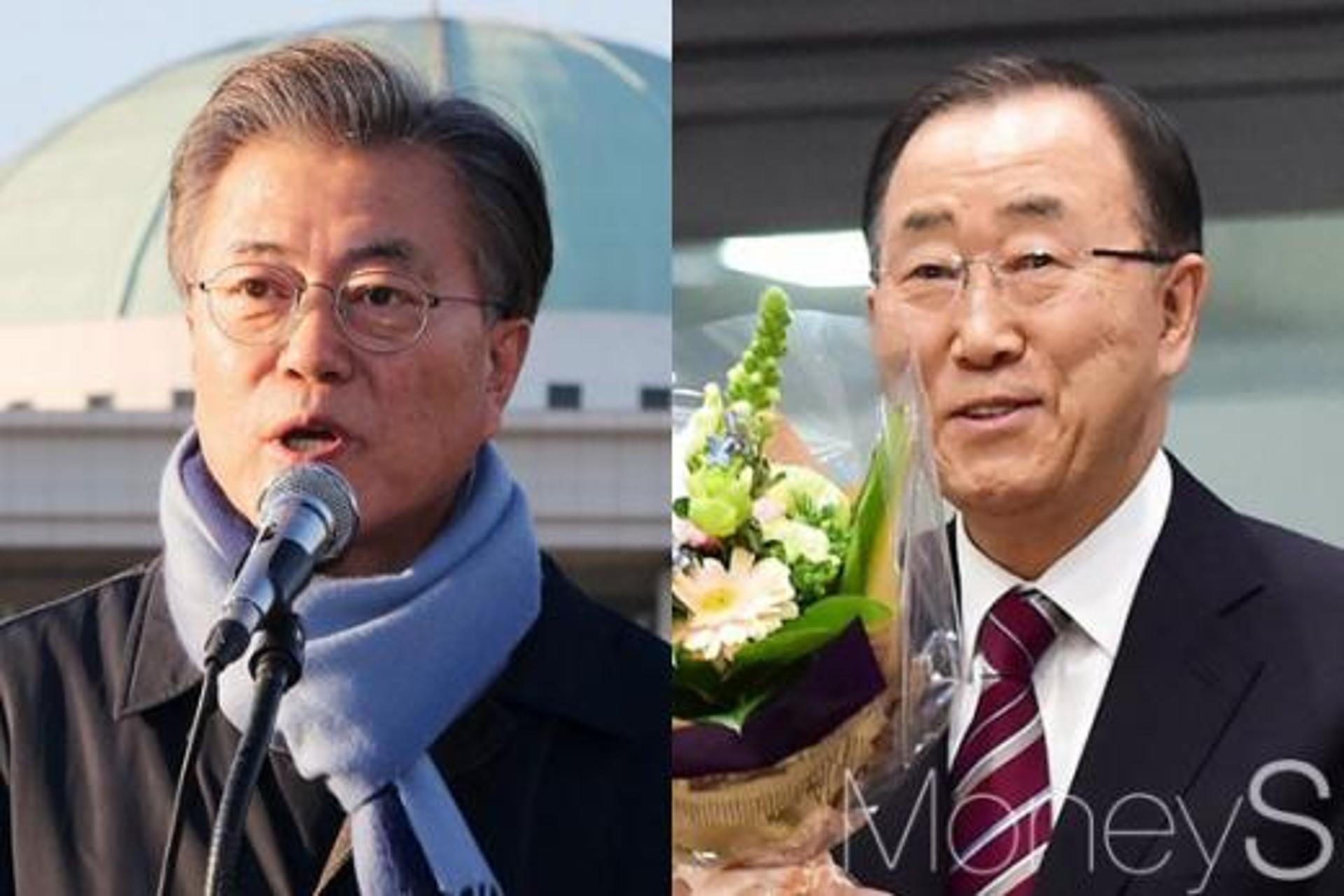[여론조사] 반기문 귀국해도… 문재인에 양자, 삼자대결 모두 뒤졌다