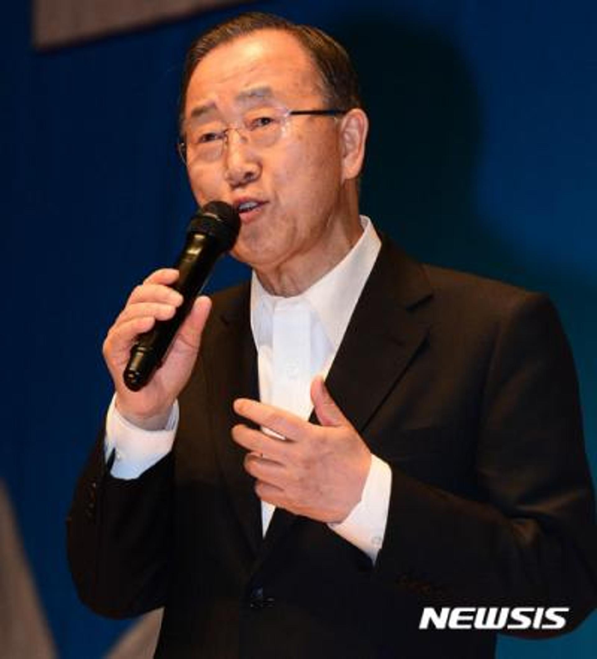 반기문, 조선대 강연 "젊어 고생은 사서도 하는 것… 글로벌 스탠다드한 시야 가져라"