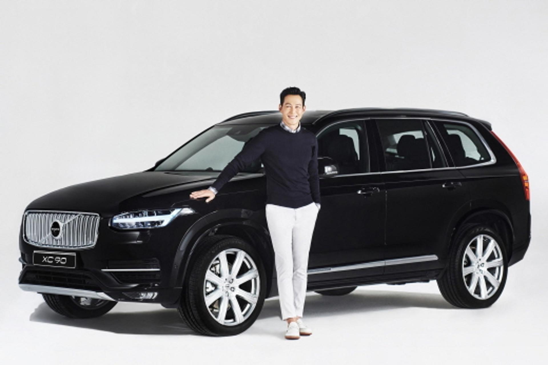 영화배우 이정재, 볼보 XC90 엑설런스 탄다