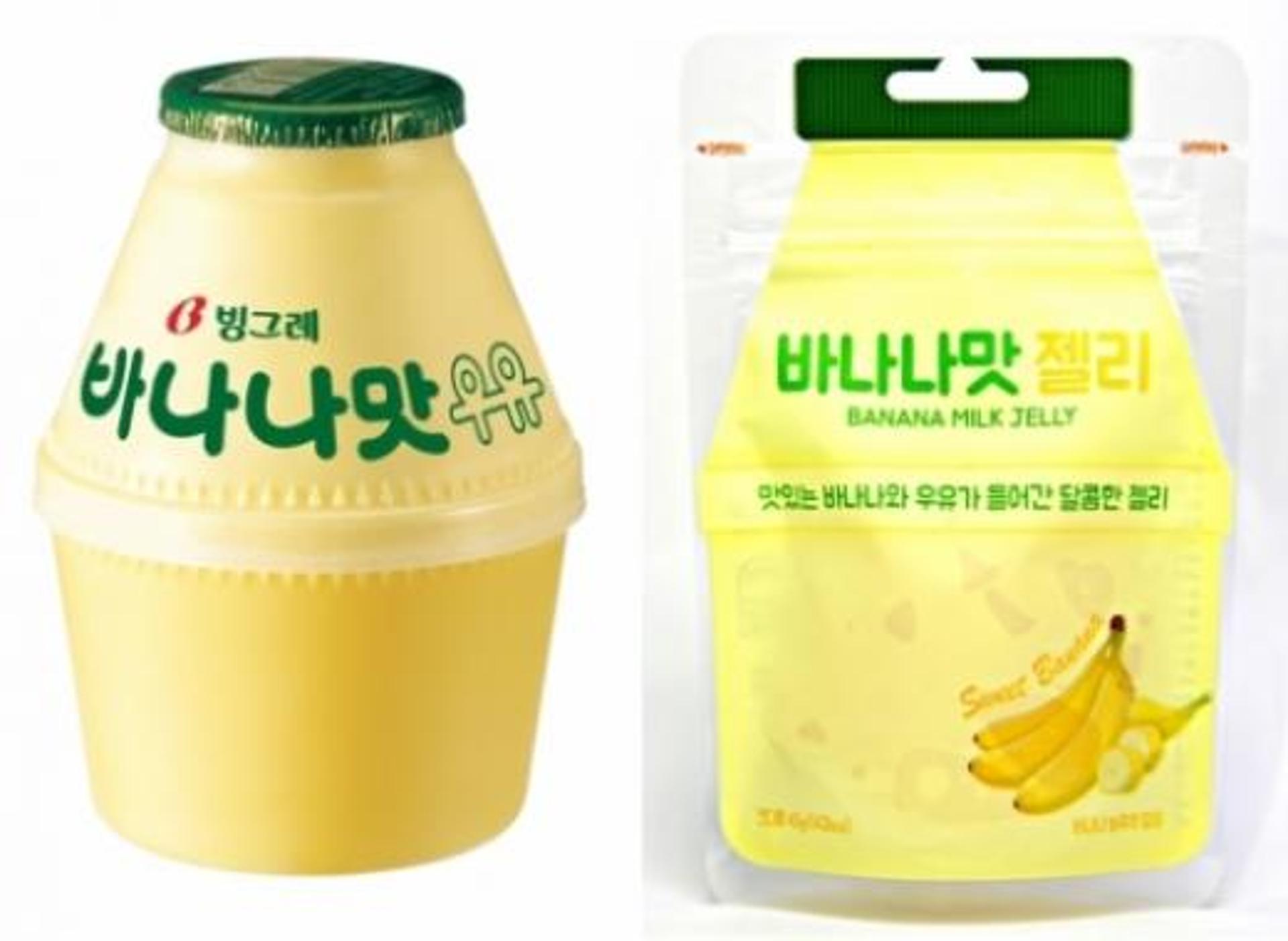 빙그레 바나나우유 베낀 '바나나맛젤리' 판매금지