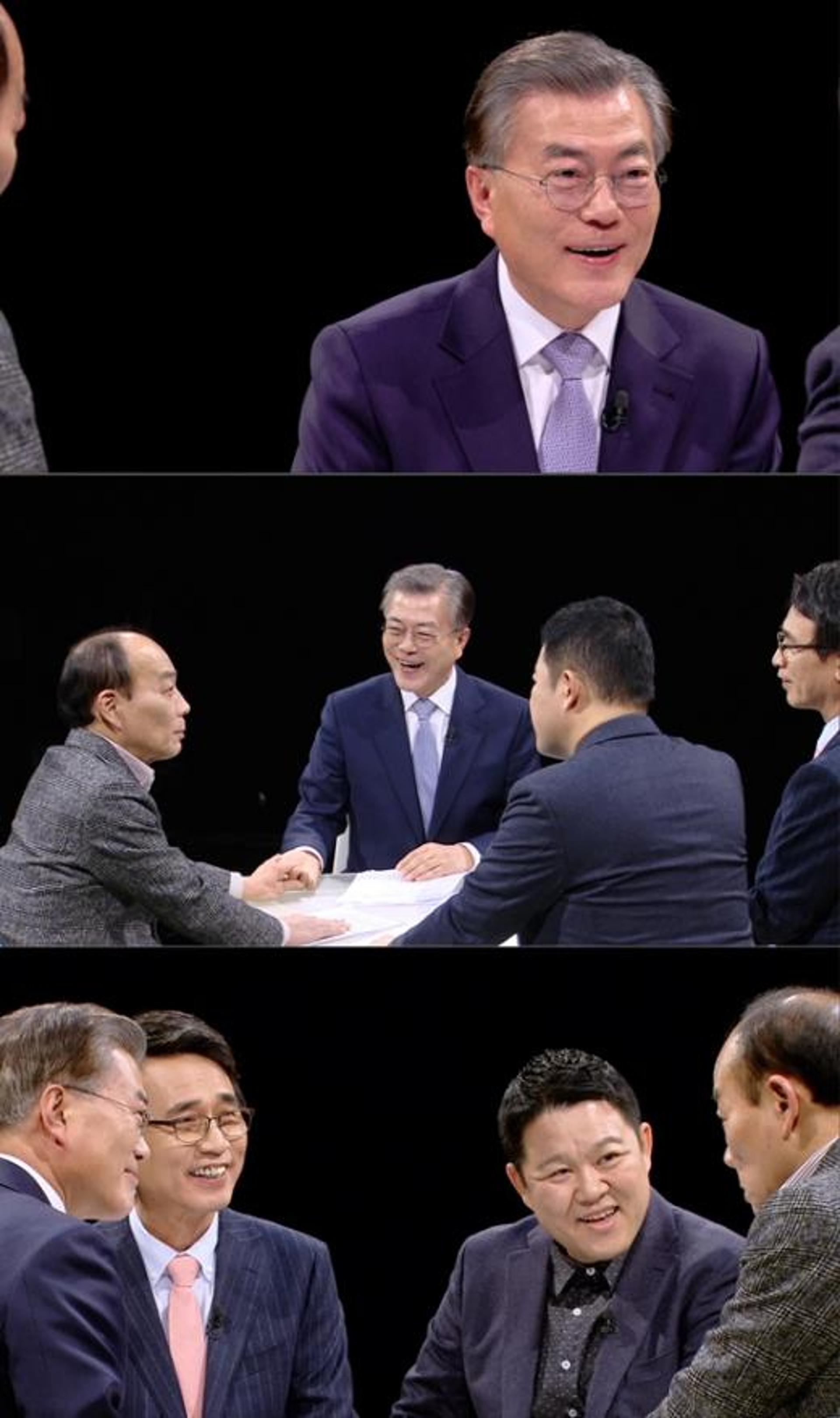 '썰전' 문재인, 전원책 변호사 "집권하면 나를 블랙리스트 올리지 말아달라"