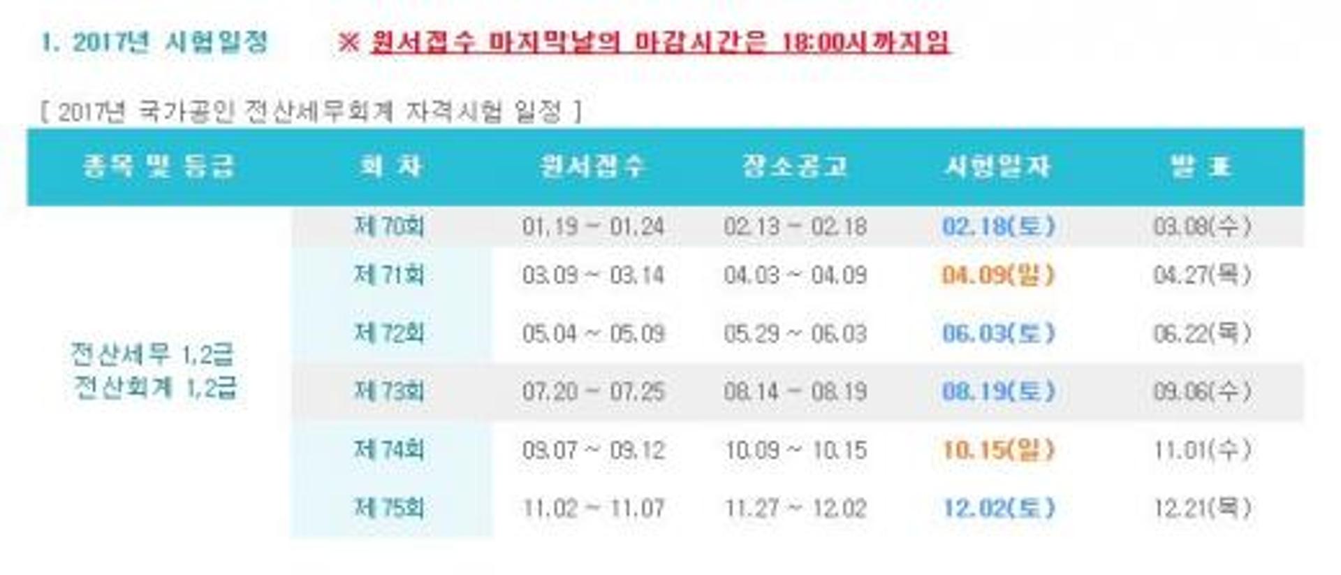한국세무사회자격시험, 수험표출력 오늘(13일)부터… 자동배정 시험장소 확인