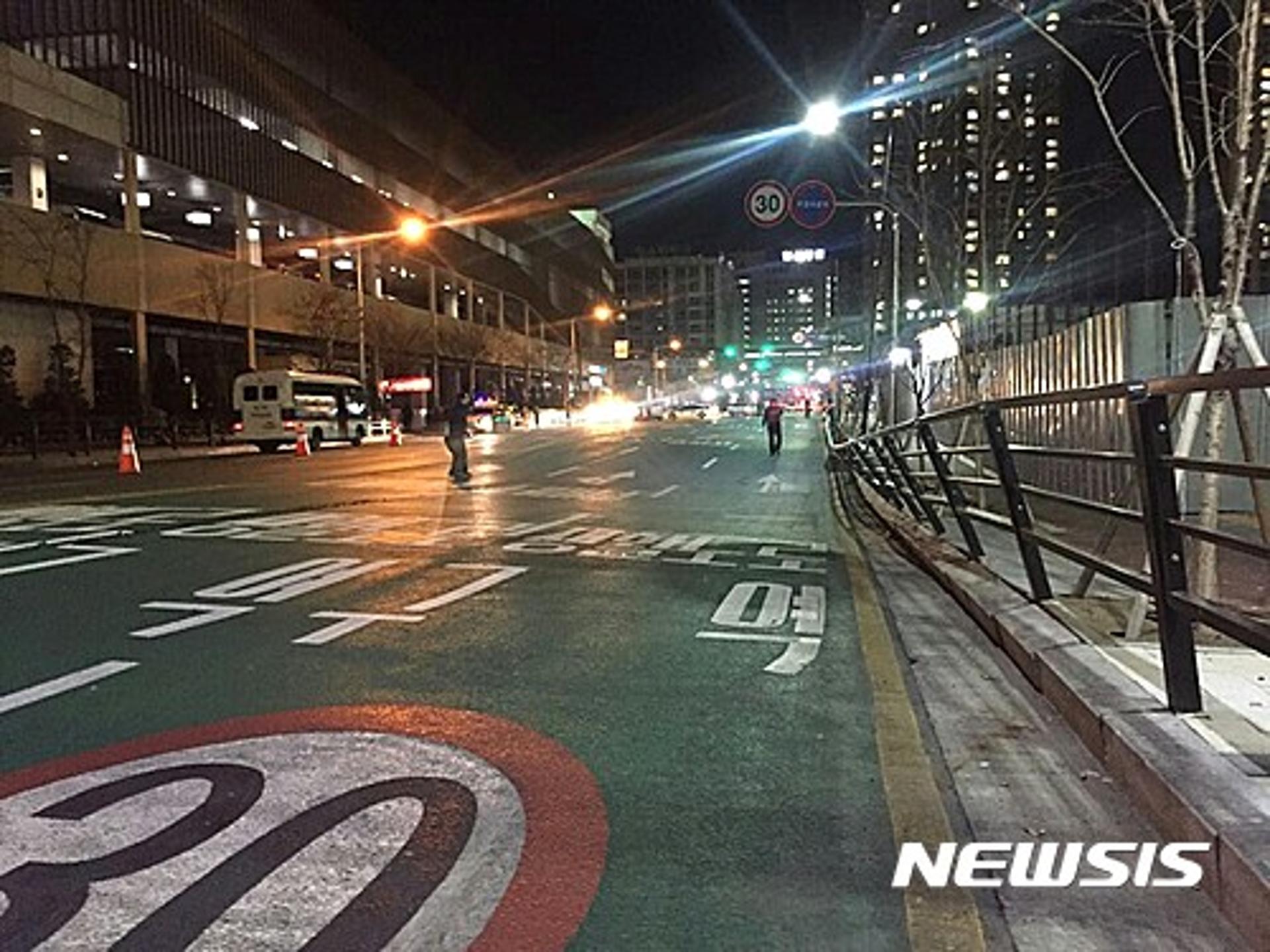 요진 와이시티 인근 고양시 땅꺼짐, 지하수 침출 원인 추정… '4개 차로 50m 침하' 8일만에 또