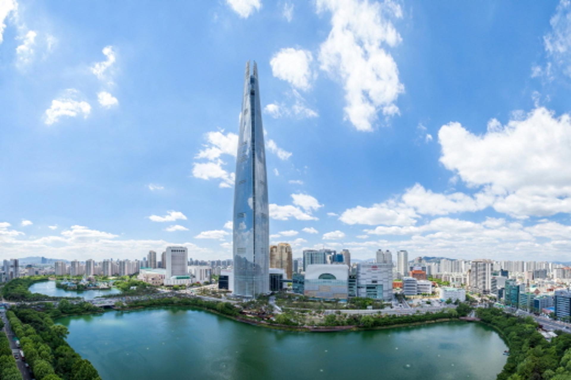 롯데월드타워, 친환경 에너지발전으로 세계 최초 리드 환경인증