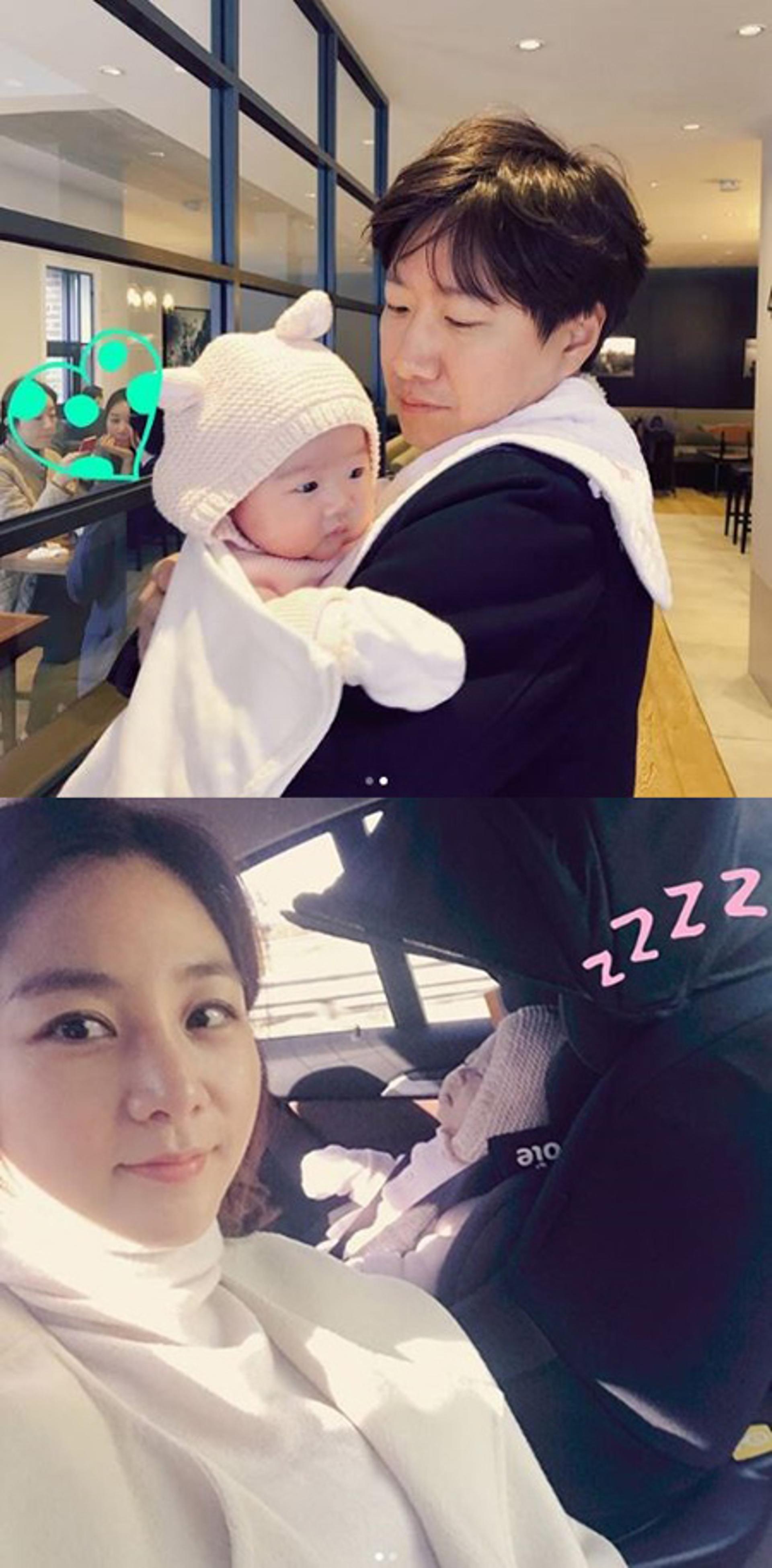 조우종♥정다은 부부, 딸 예방접종 나들이… "아윤아 아프지마"