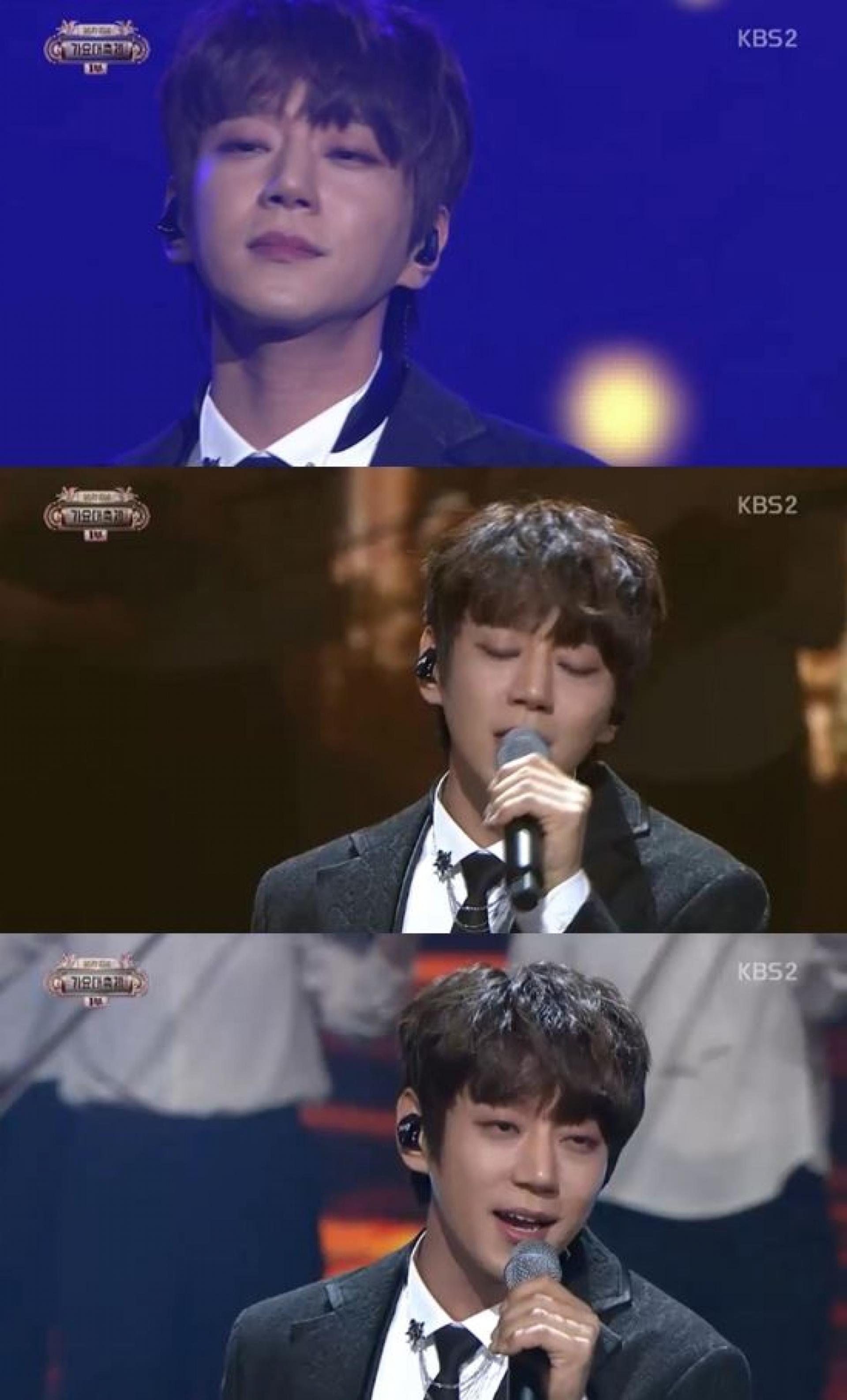 [KBS 가요대축제] 황치열, 대륙 사로잡은 남자 '호소력 짙은 목소리'