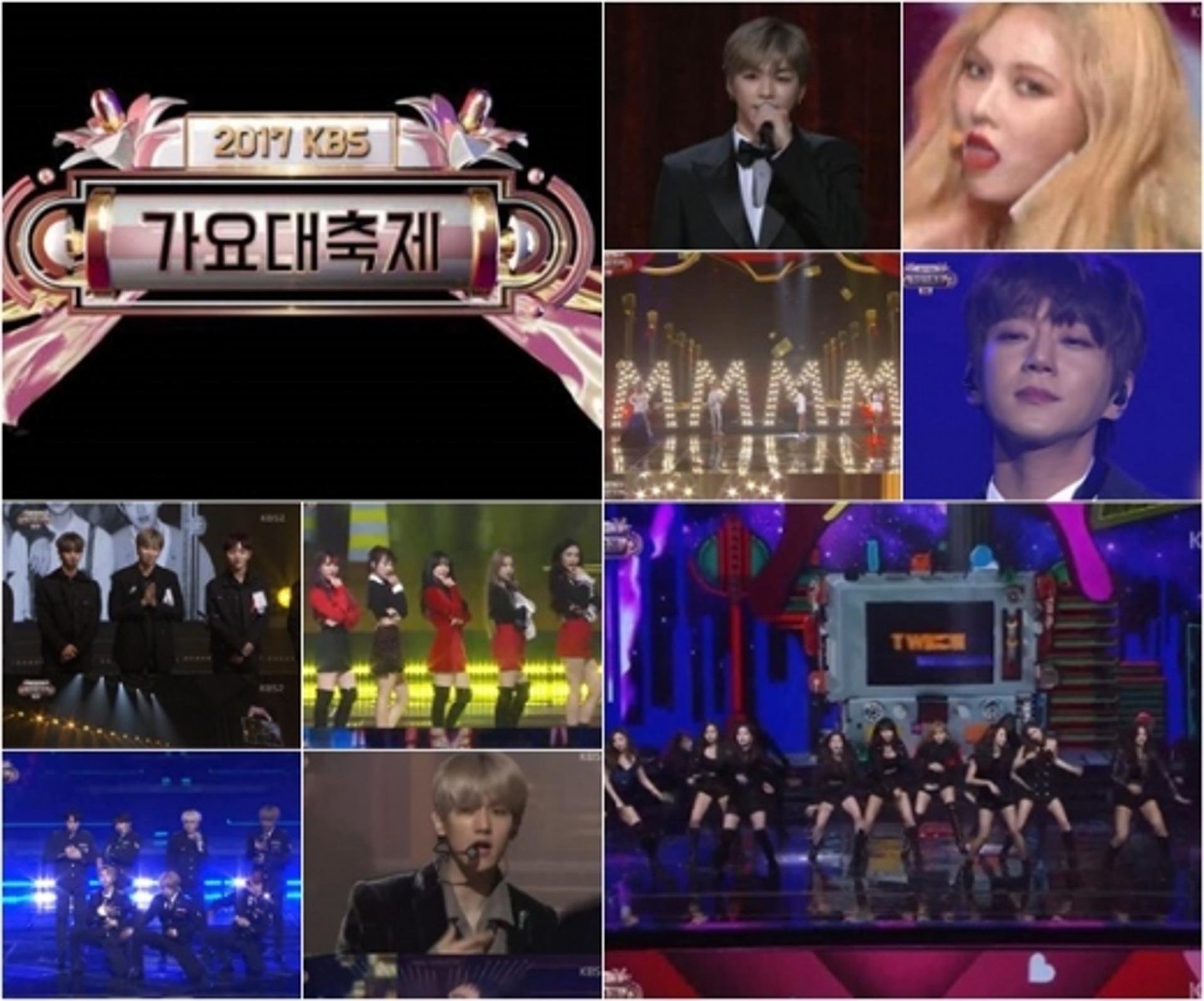 [KBS 가요대축제] 유닛·리믹스·완전체… 단독콘서트 방불케한 ★들의 무대(종합)