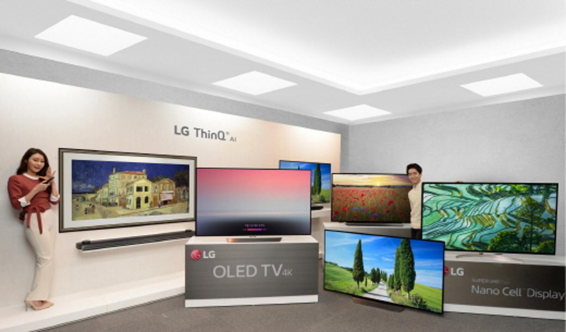 LG전자, ‘CES 2018’서 인공지능 ‘씽큐 TV’ 공개