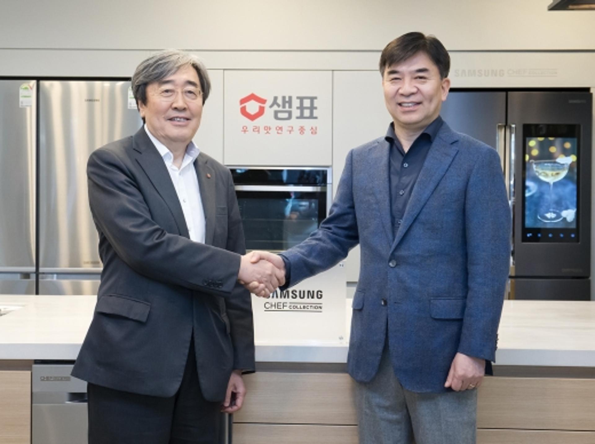 삼성전자, 샘표와 손잡고 프리미엄 빌트인 공략