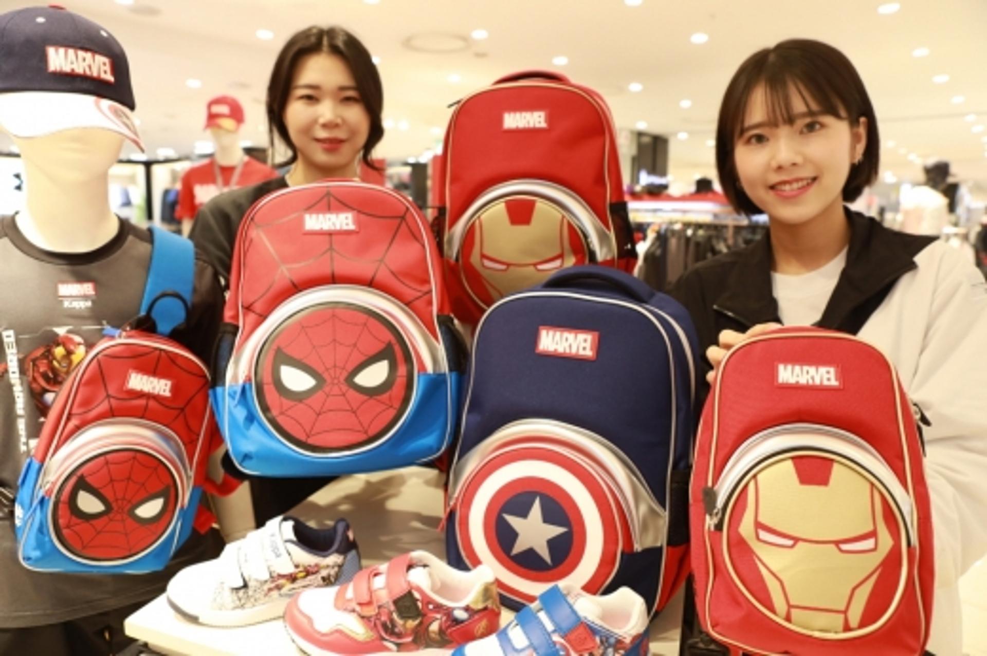 롯데백광주점, 영화 '어벤져스' 흥행에 관련 제품 인기