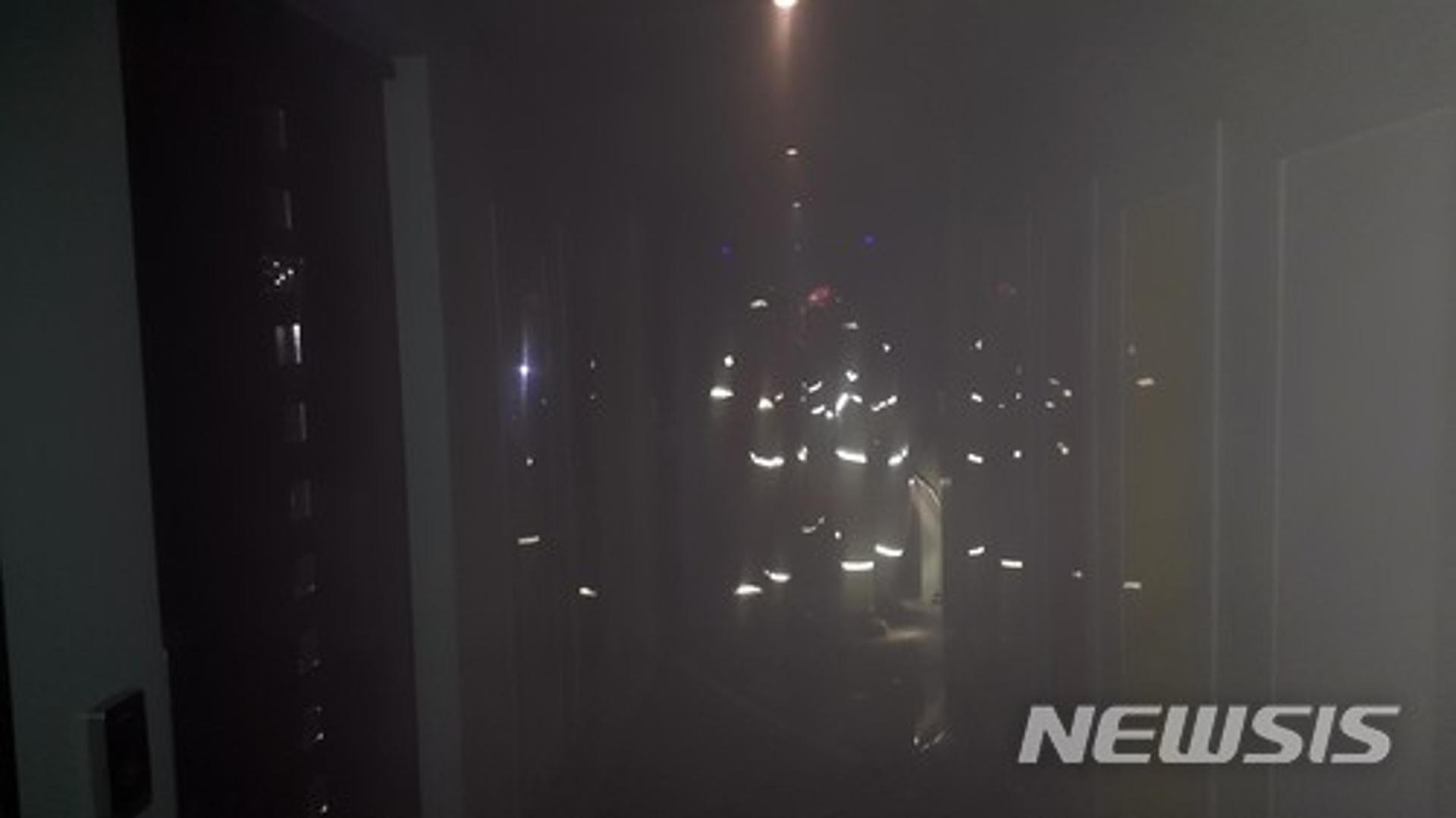광양모텔화재, 23분만에 진화… '투숙객 1명 숨져'