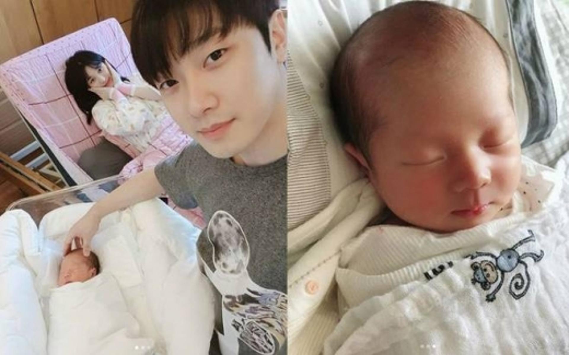 최민환 율희 득남, 아기 사진 공개… "좋은 아빠되려 노력하겠다"