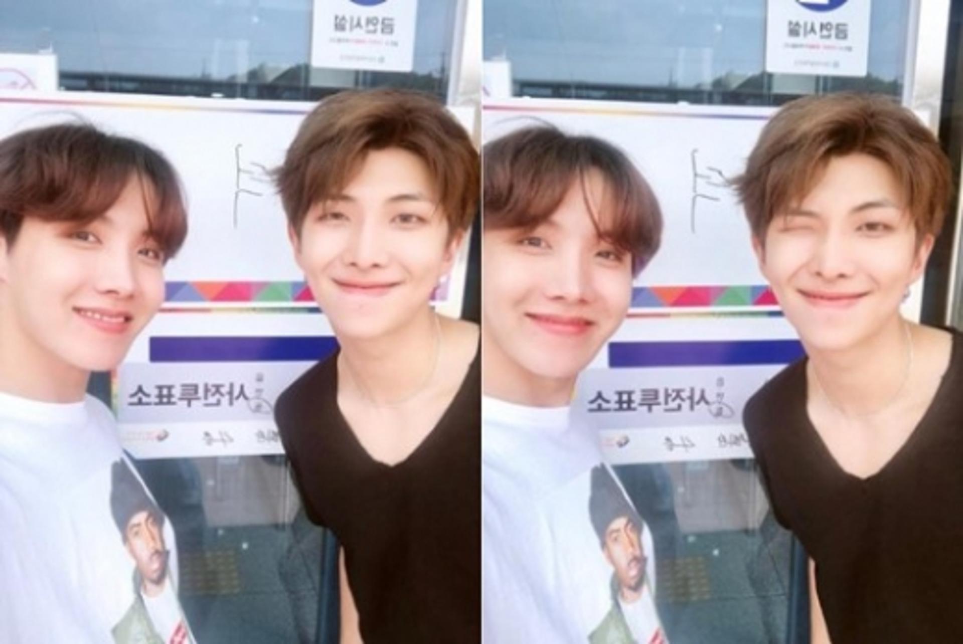 방탄소년단 "사전투표 했습니다" 글로벌 스타 투표인증