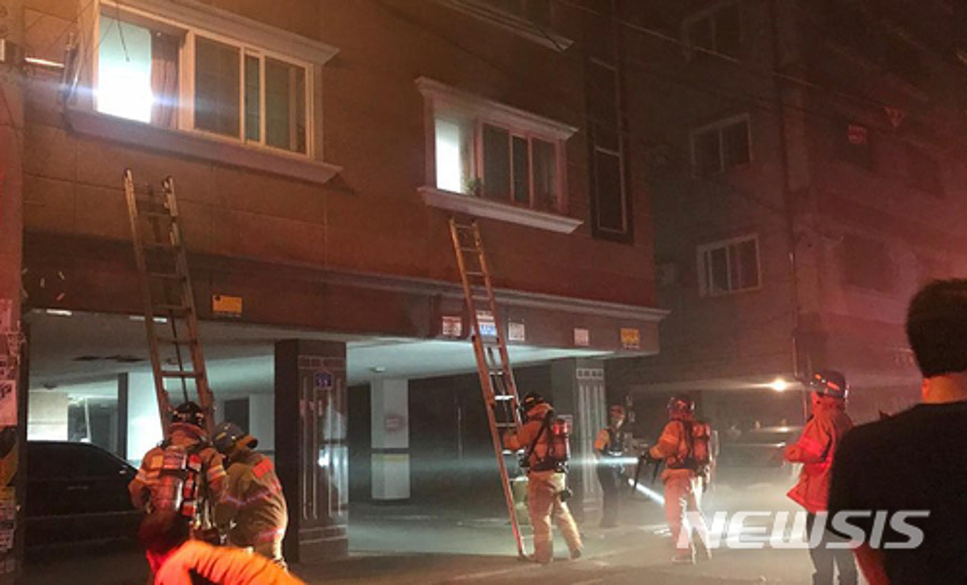 대전 화재, 다가구주택서 불… 15명 연기흡입 '병원이송'