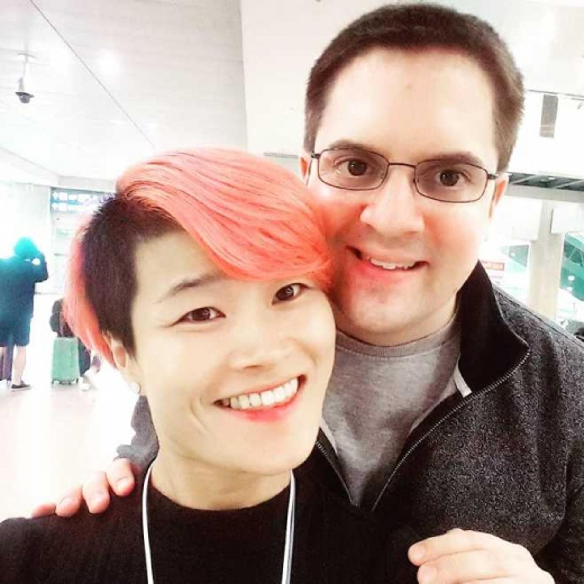 김혜선 신랑공개, 독일 유학중 만난 ♥… "마침내 인천공항"