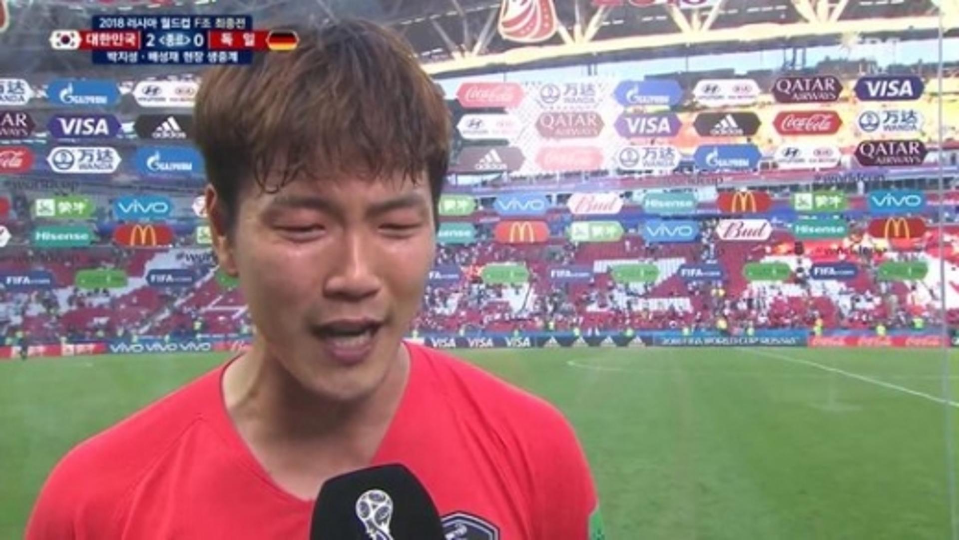 [한국-독일전] '극장승' 김영권 "골이길 빌고 또 빌었다"