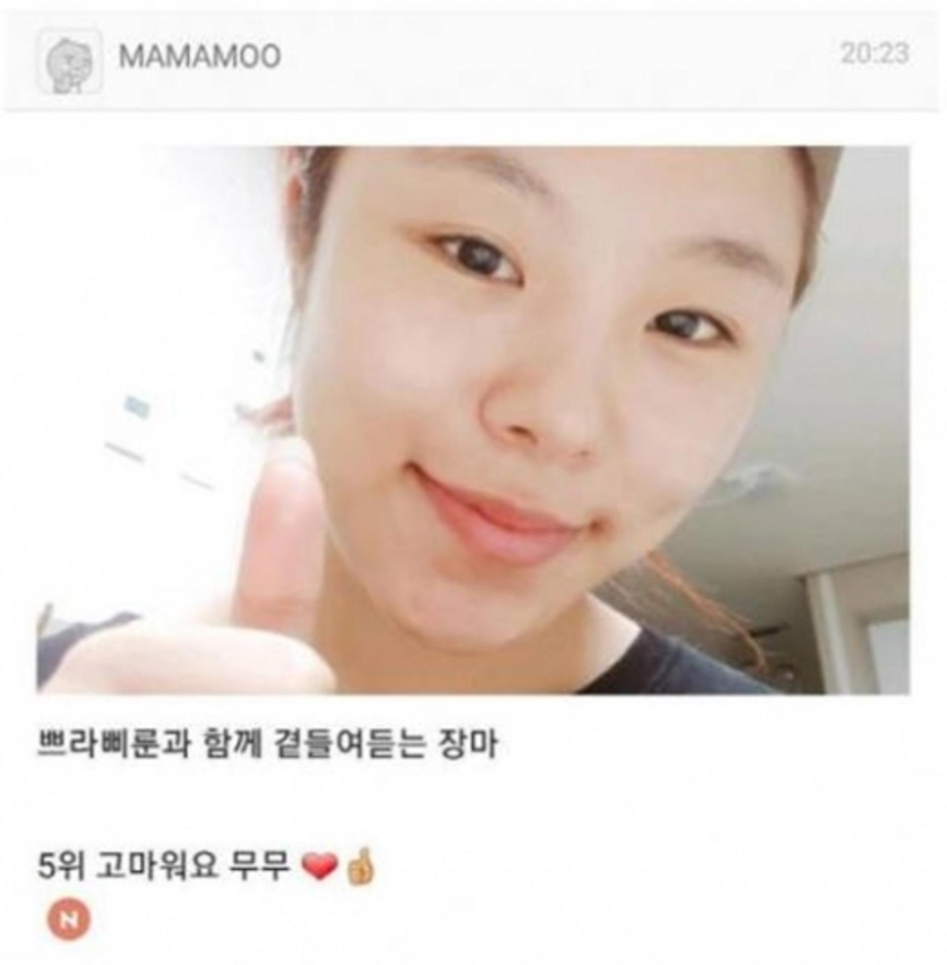 '또 구설수' 마마무 휘인, 태풍 '쁘라삐룬'으로 신곡 홍보… "경솔했다"