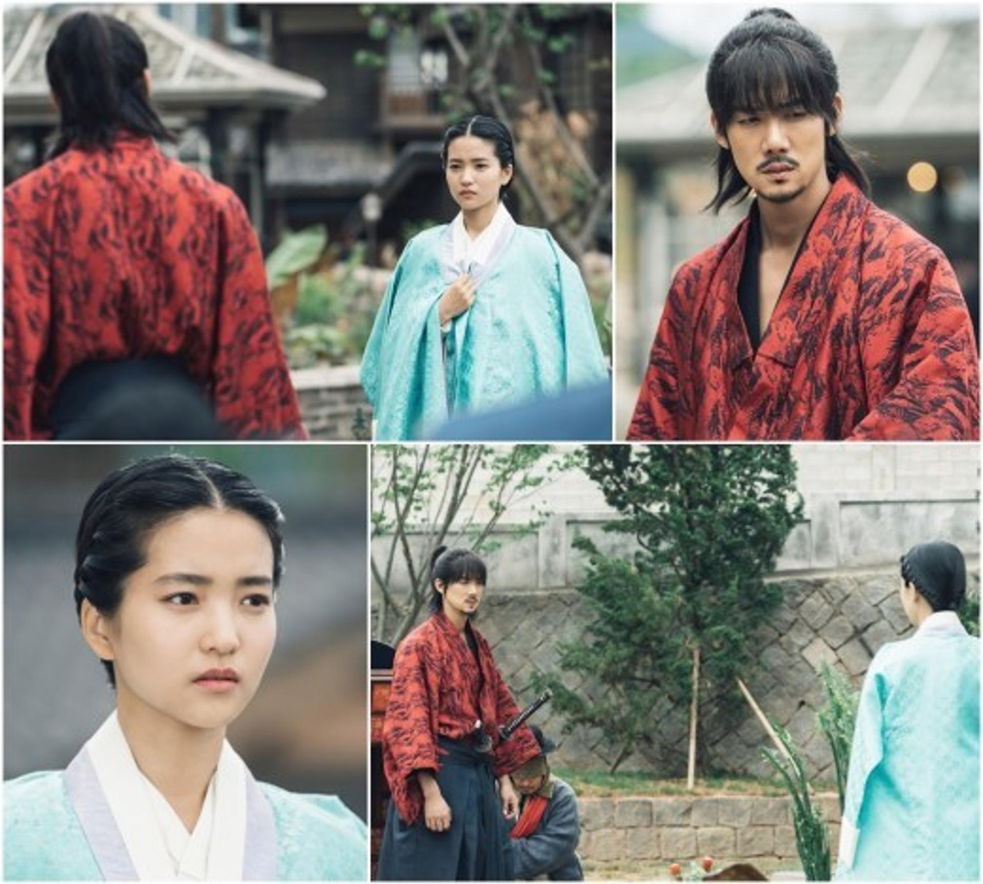 '미스터션샤인' 김태리, 유연석과 서늘한 조우… "의미심장한 눈빛"