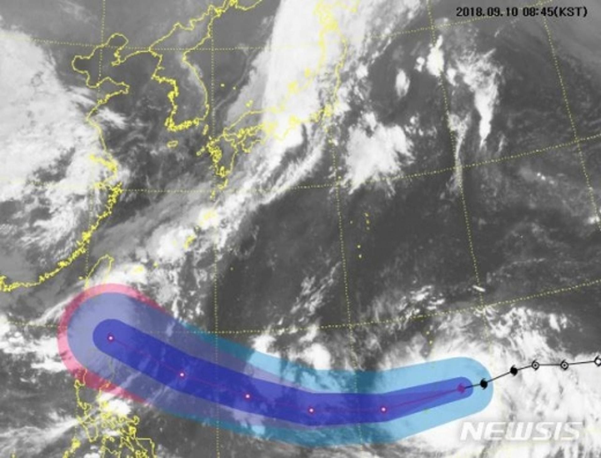 제22호 태풍 '망쿳' 이동경로, 괌→필리핀 마닐라… 한반도 영향은?