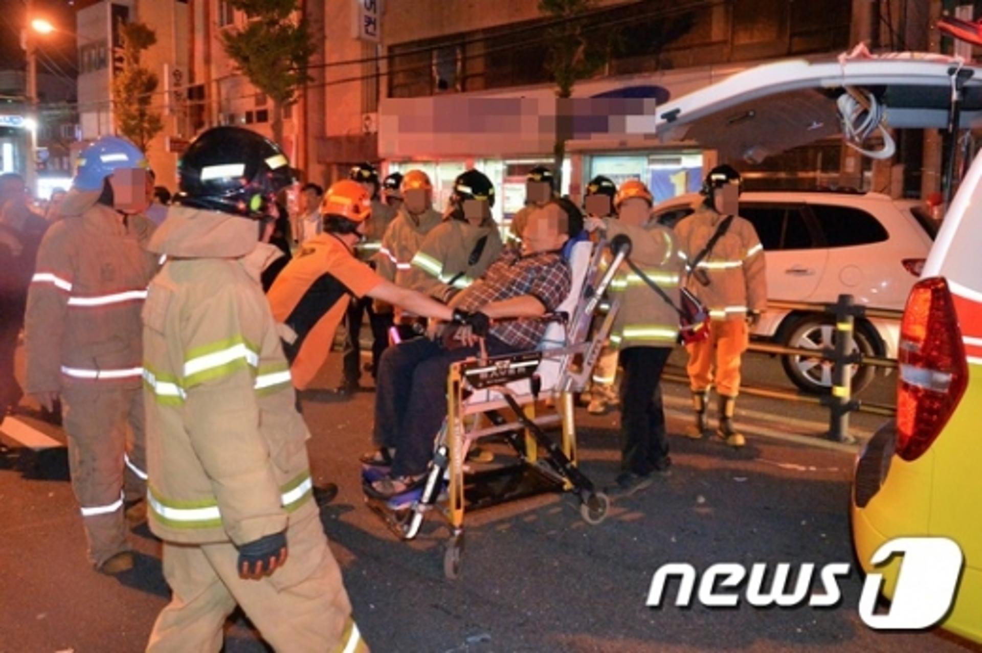 포항 가스폭발, 가정집서 LPG가 '쾅'…1명 부상·건물 2동 피해
