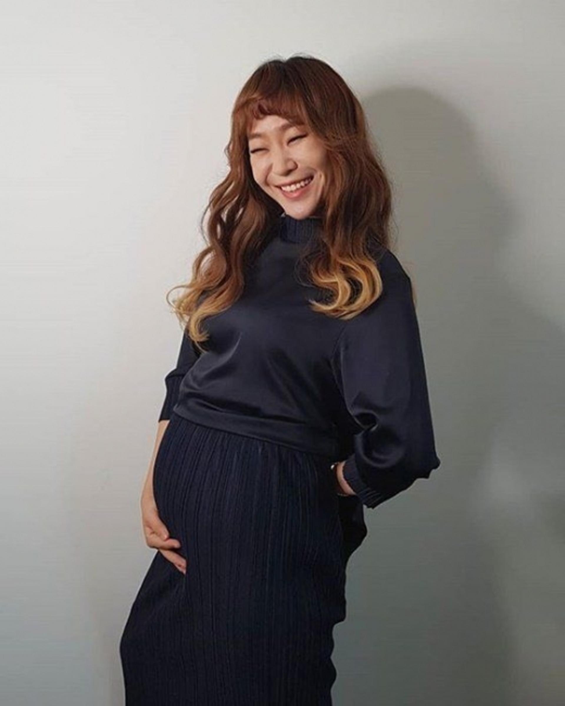 정주리 임신, 다둥이 엄마 된다… "안녕 나의 세 번째 아가"
