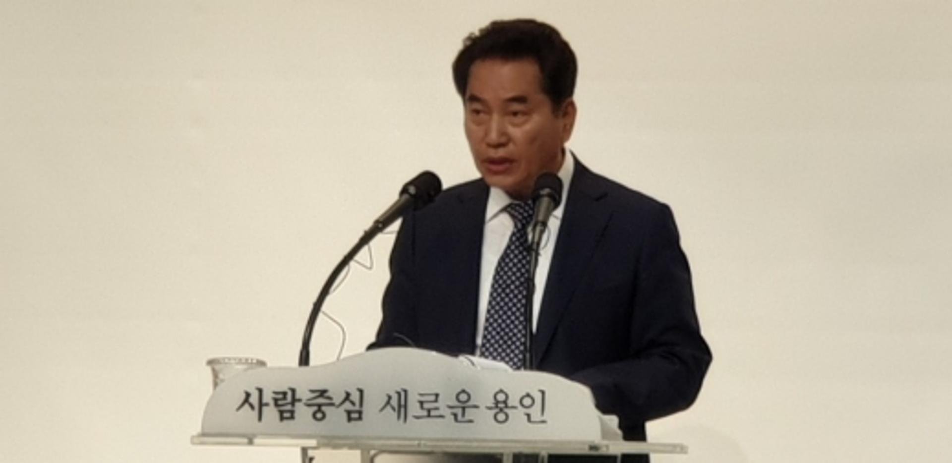 백군기 용인시장 "스마트 교통도시·플랫폼시티 등 명품도시 만들겠다"