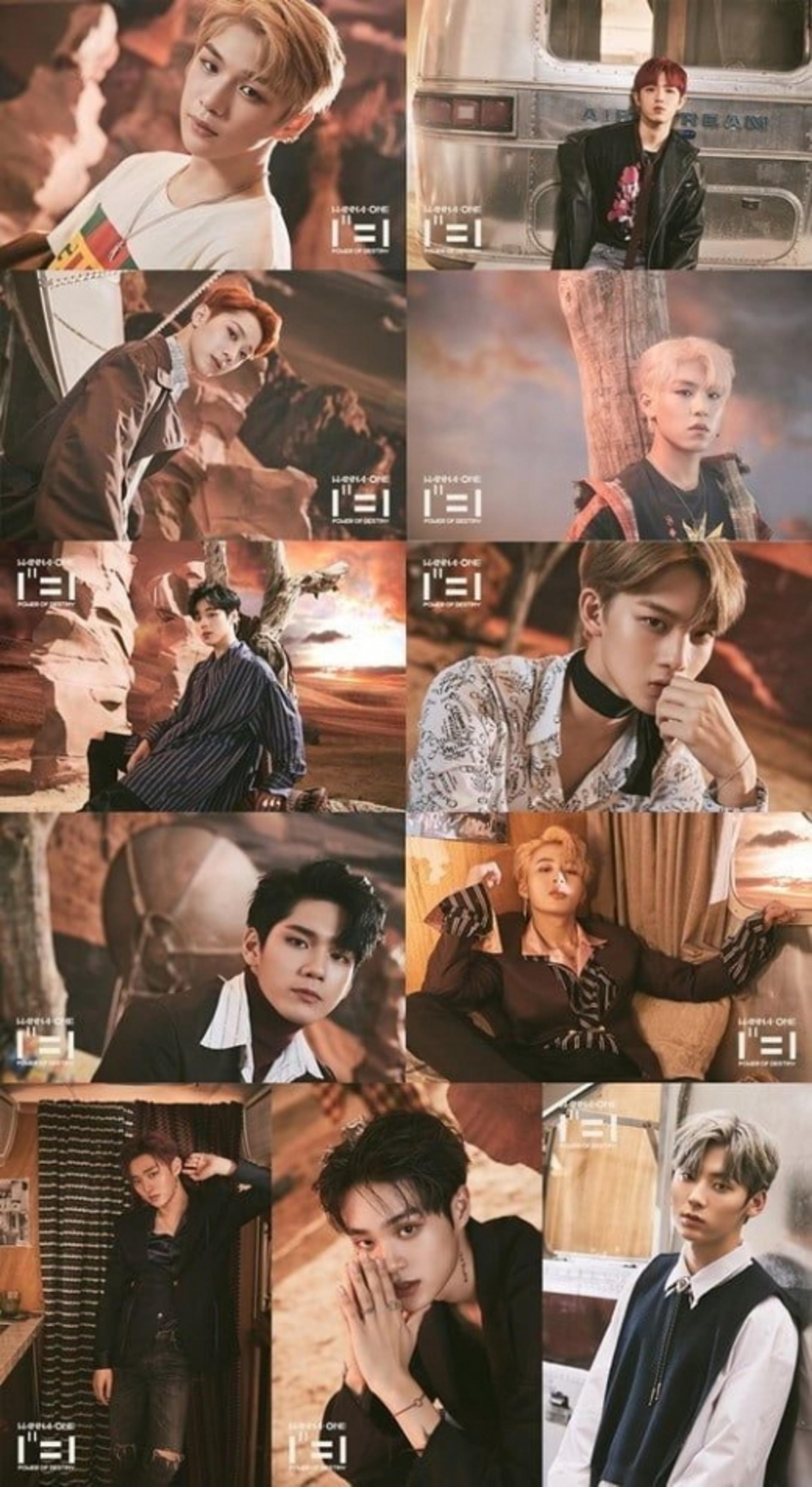 워너원 티저 이미지 공개, 11인의 카리스마… "매력 출구 없다"