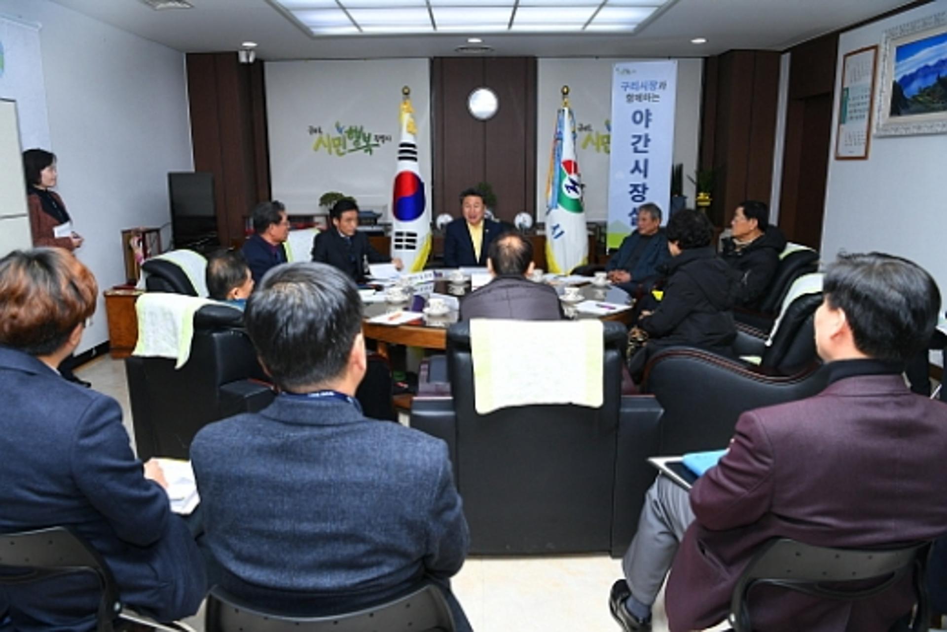 안승남 구리시장, '야간시장실' 직장인과 소통