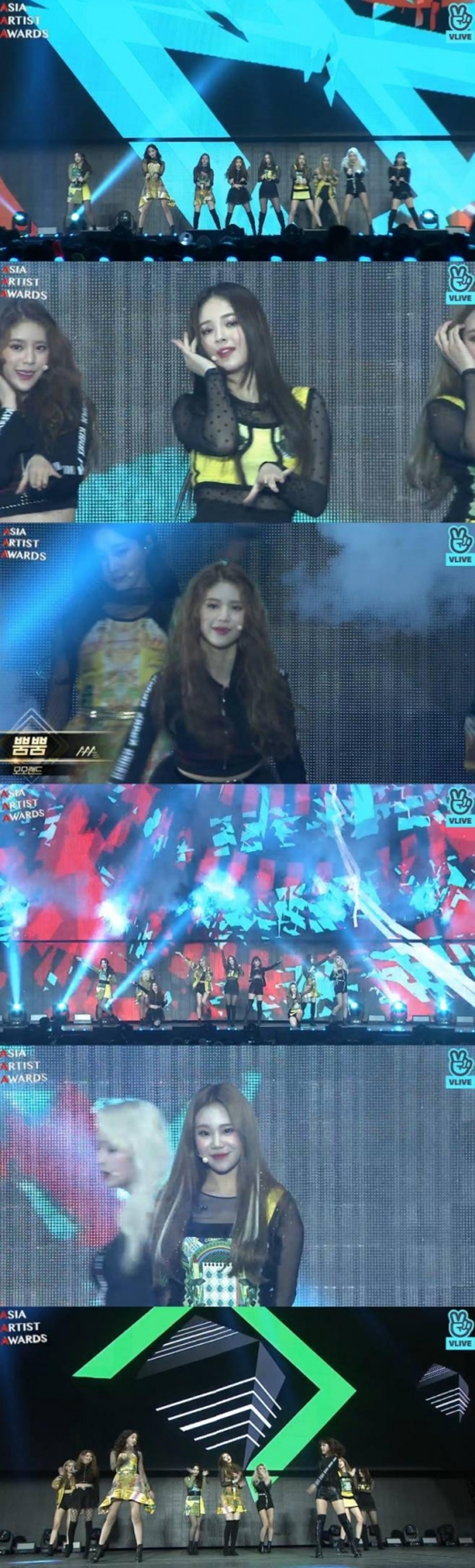 [2018 AAA 시상식] 모모랜드 '뿜뿜'으로 화려한 오프닝… 분위기 UP