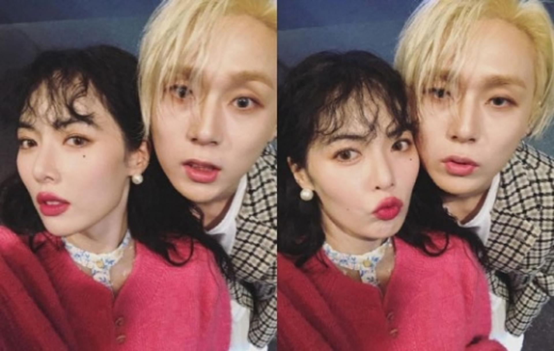 현아 이던, 계약해지 이후 '당당+꿀 뚝뚝' 럽스타그램♥