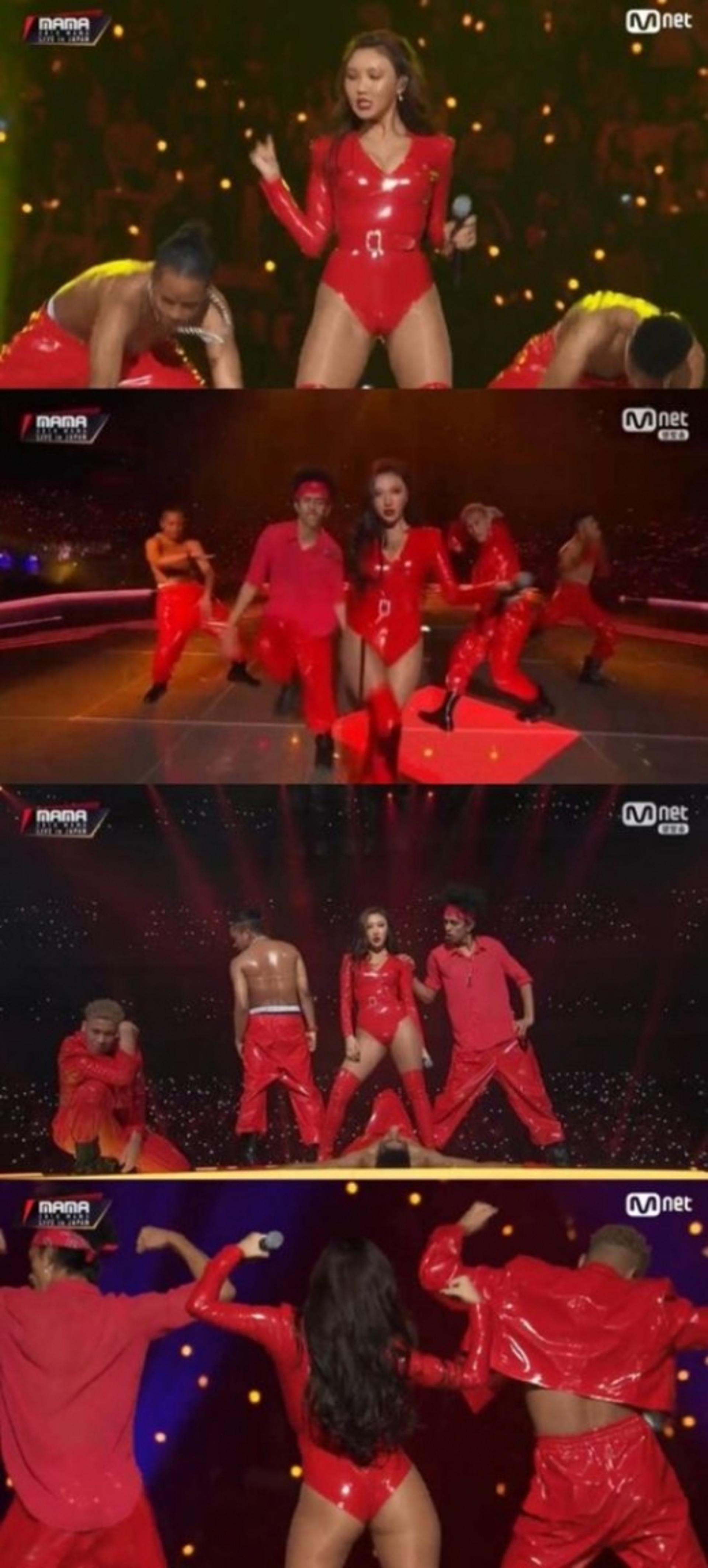 '2018 MAMA' 마마무 화사, 파격 노출 어땠나?…"섹시"vs"민망"