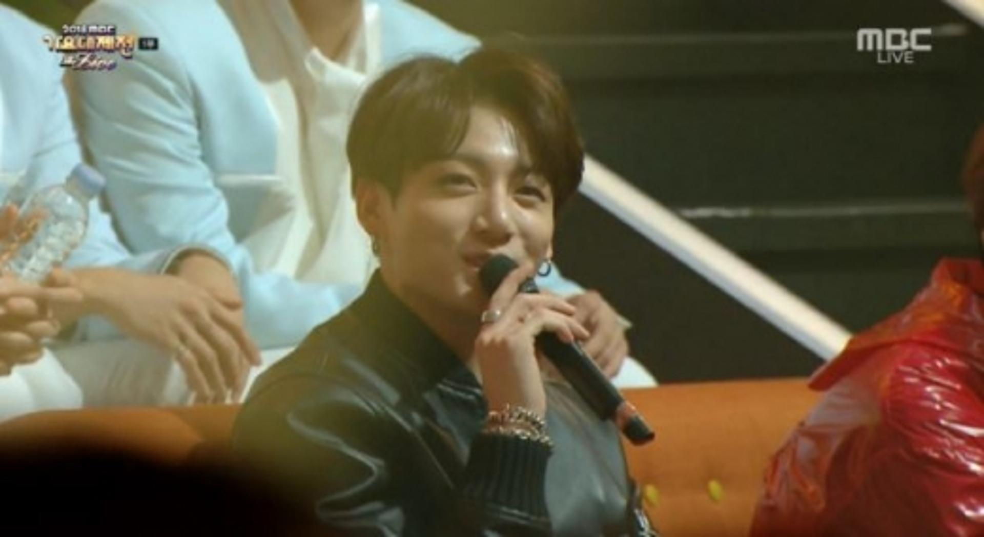 [MBC 가요대제전] 방탄소년단 정국 "복면가왕, 다시 도전하고파"