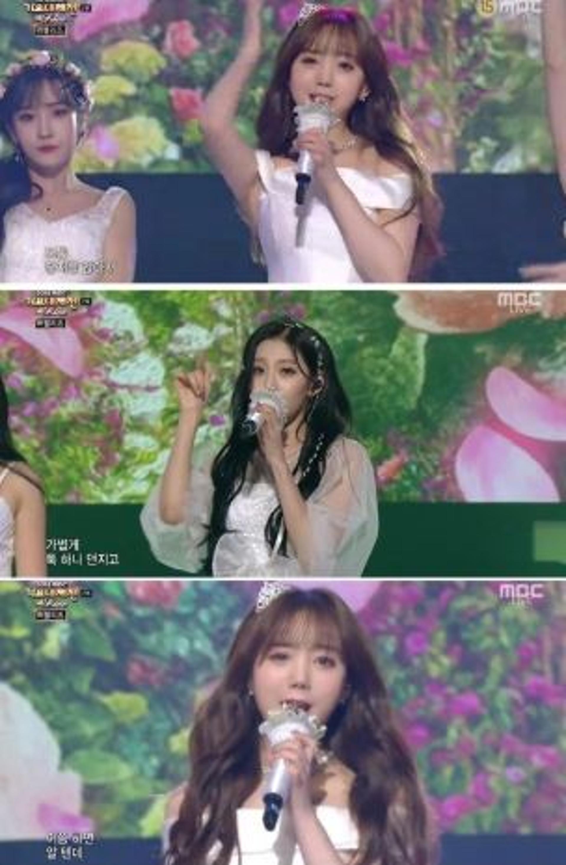[MBC 가요대제전] 러블리즈, 순백의 아름다움 뽐낸 '찾아가세요'