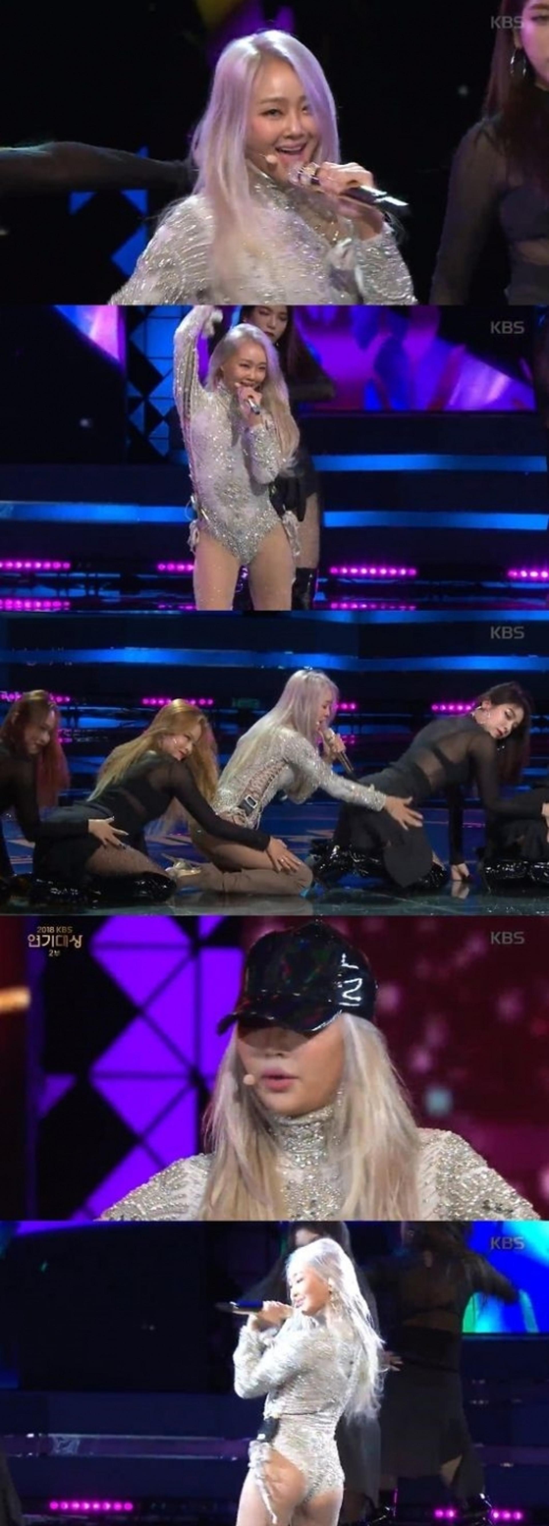 "짧아도 너무 짧아" 화사vs효린 섹시의상 다른 반응