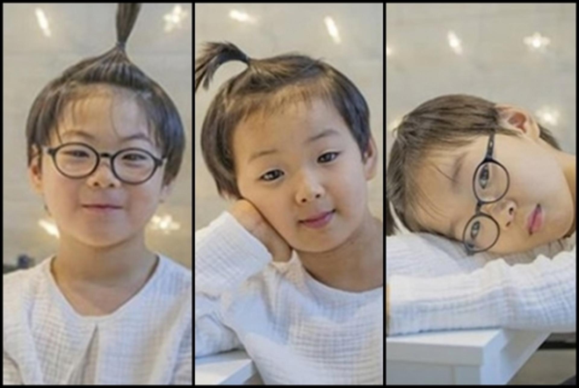 삼둥이 근황, 대한민국만세 폭풍성장… 사과머리도 '깜찍'