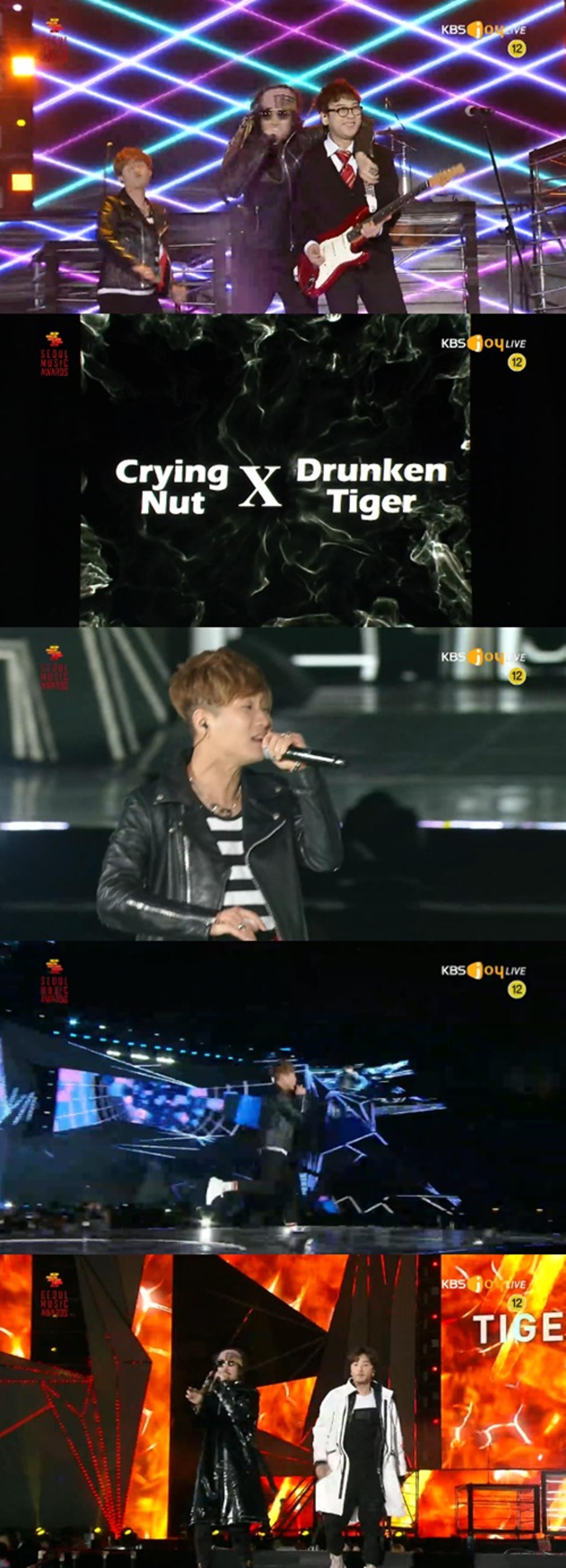 [2019 서울가요대상] 크라잉넛·드렁큰타이거 오프닝… "화려한 퍼포먼스"