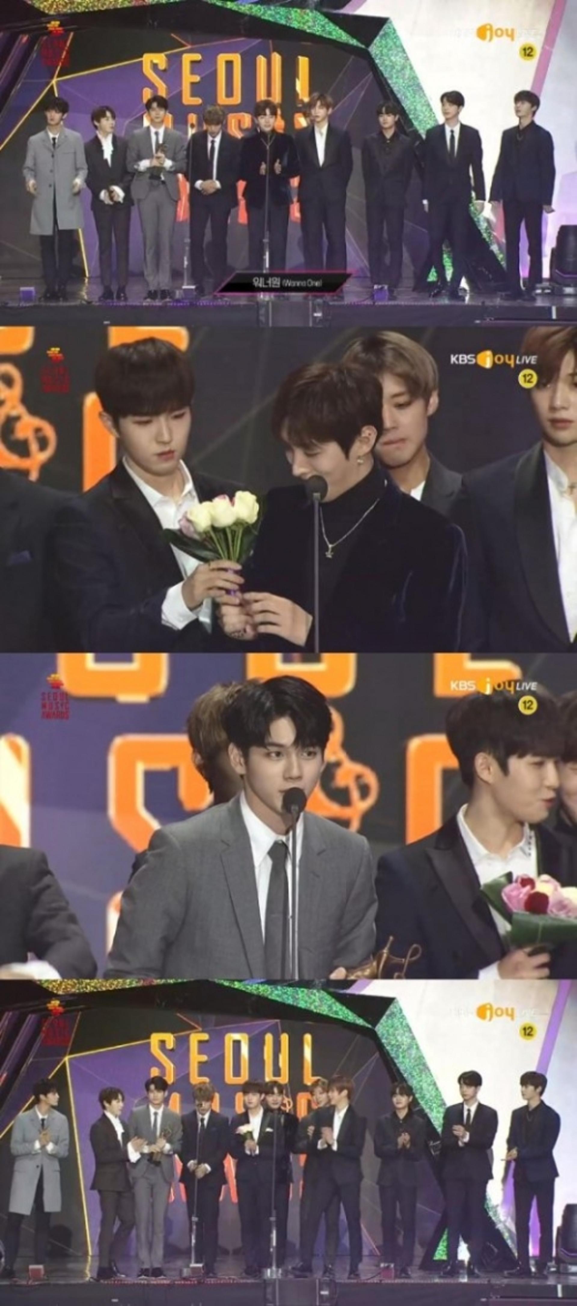 [2019 서울가요대상] 워너원 본상 "시작에 함께해줄 워너블, 사랑해"