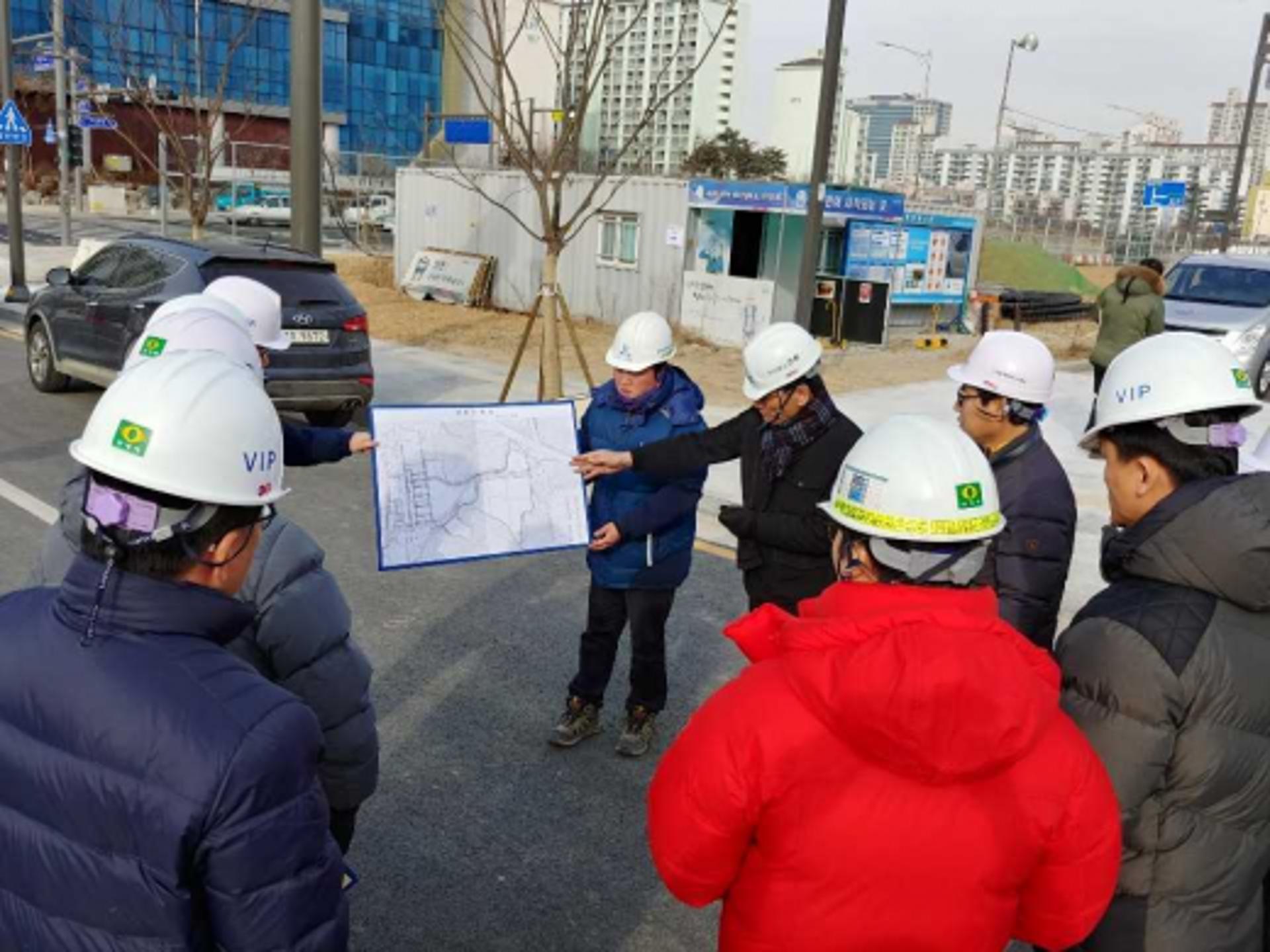 의왕시, '백운밸리·장안지구' 부실시공·입주민 불편사항 등 점검