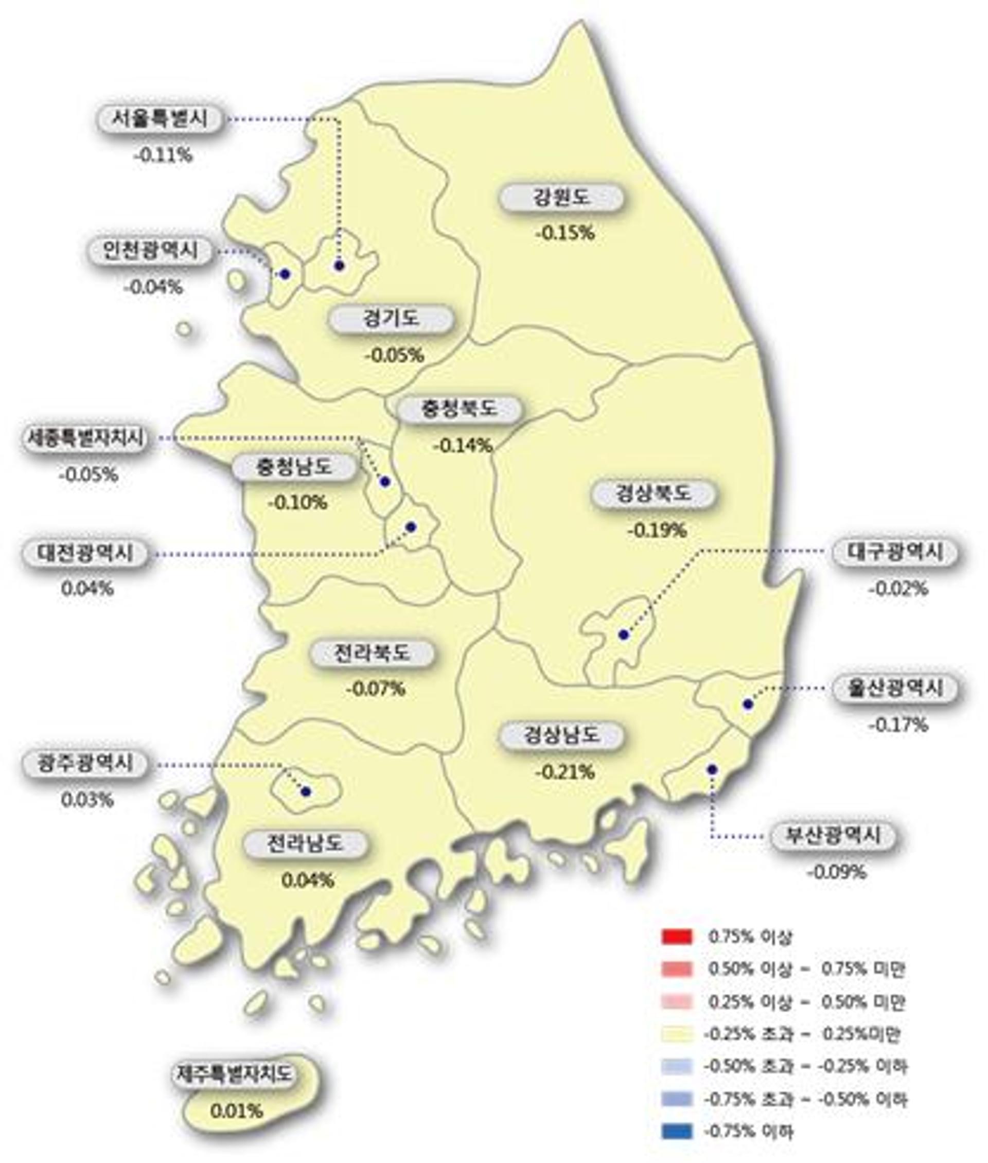 주춤했던 광주·전남 아파트 매매·전셋값 '반등'