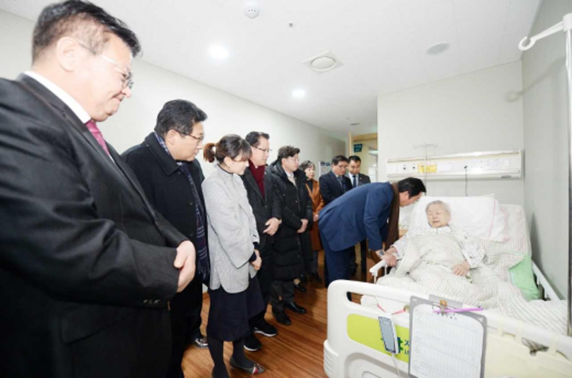 파주시의회, 민영주 독립운동가 위문