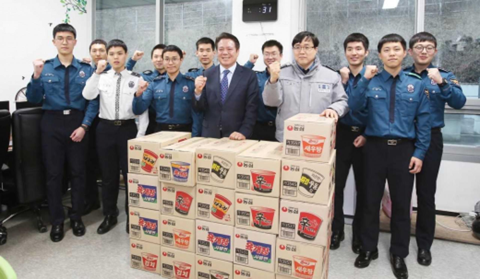 최대호 안양시장, 설맞이 군부대·경찰서·소방서·복지시설 위문