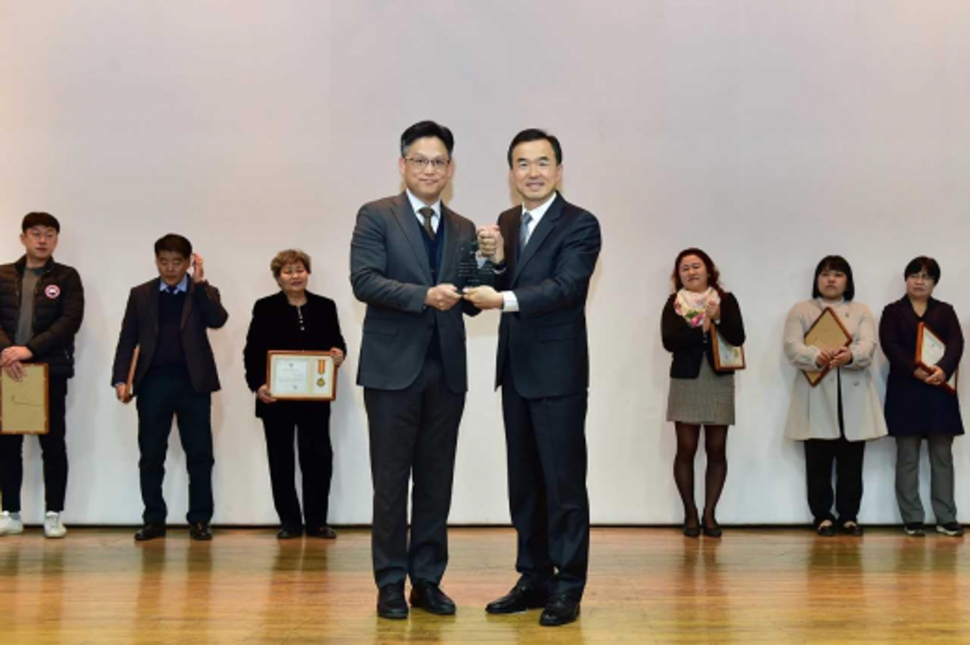 여주시 드림스타트, 취약계층 지속 후원 ㈜에너토크에 감사패