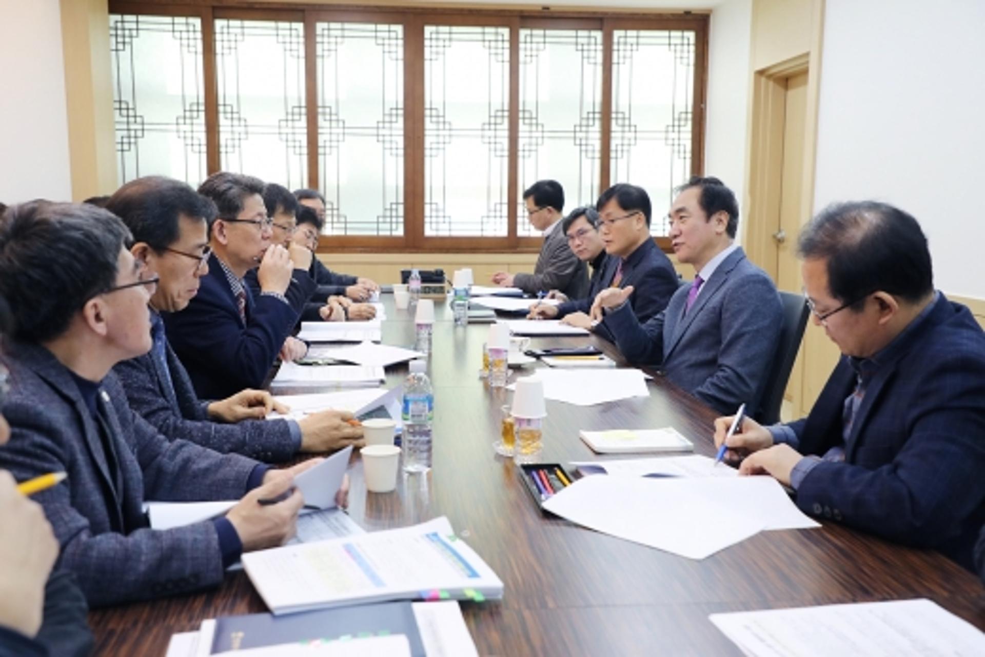 정장선 평택시장 "구체적인 목표로 속도감 있게 시책 추진"