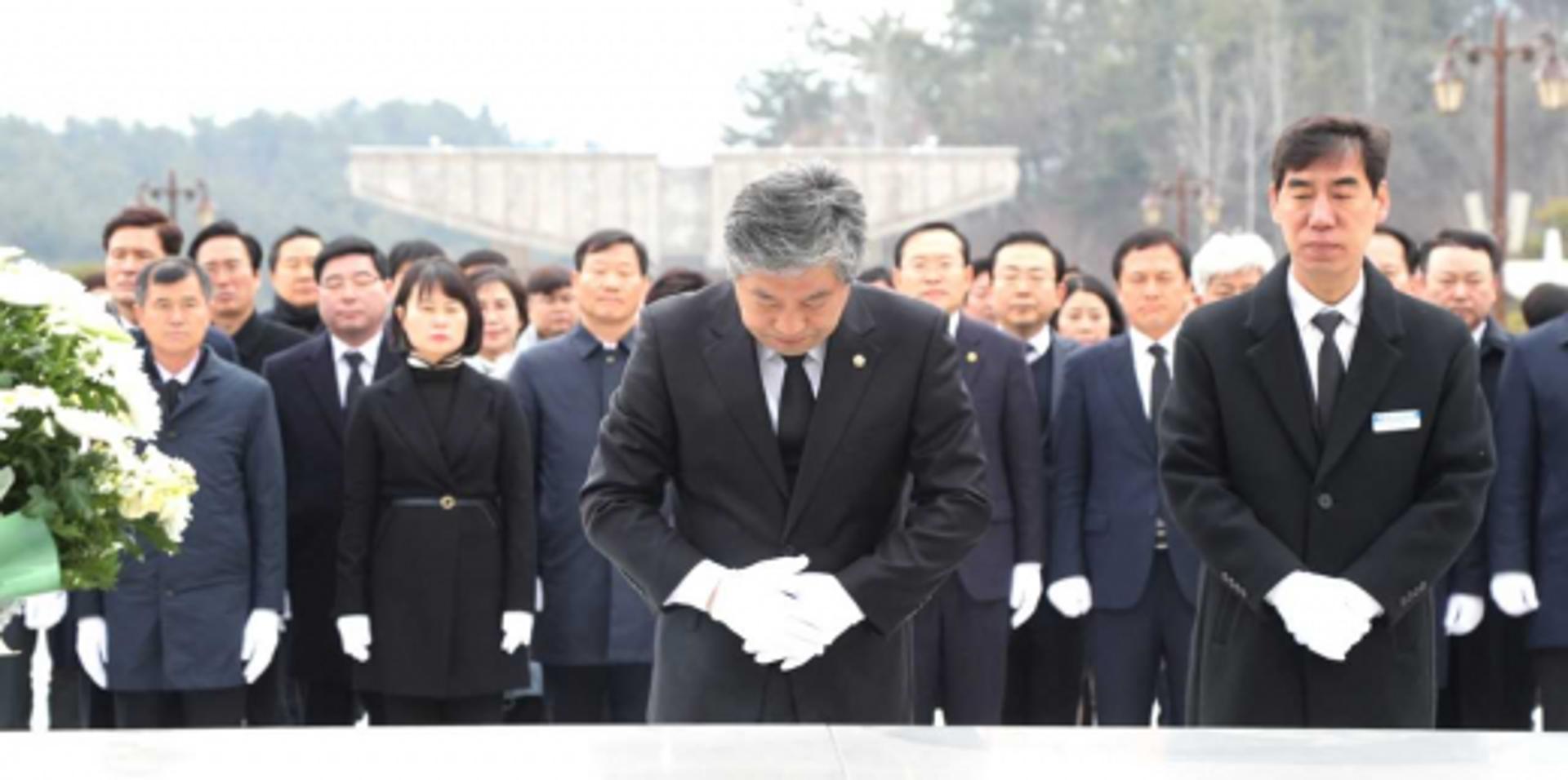 송한준 경기도의회 의장 "5·18민주화운동, 헌법전문 반영해야"