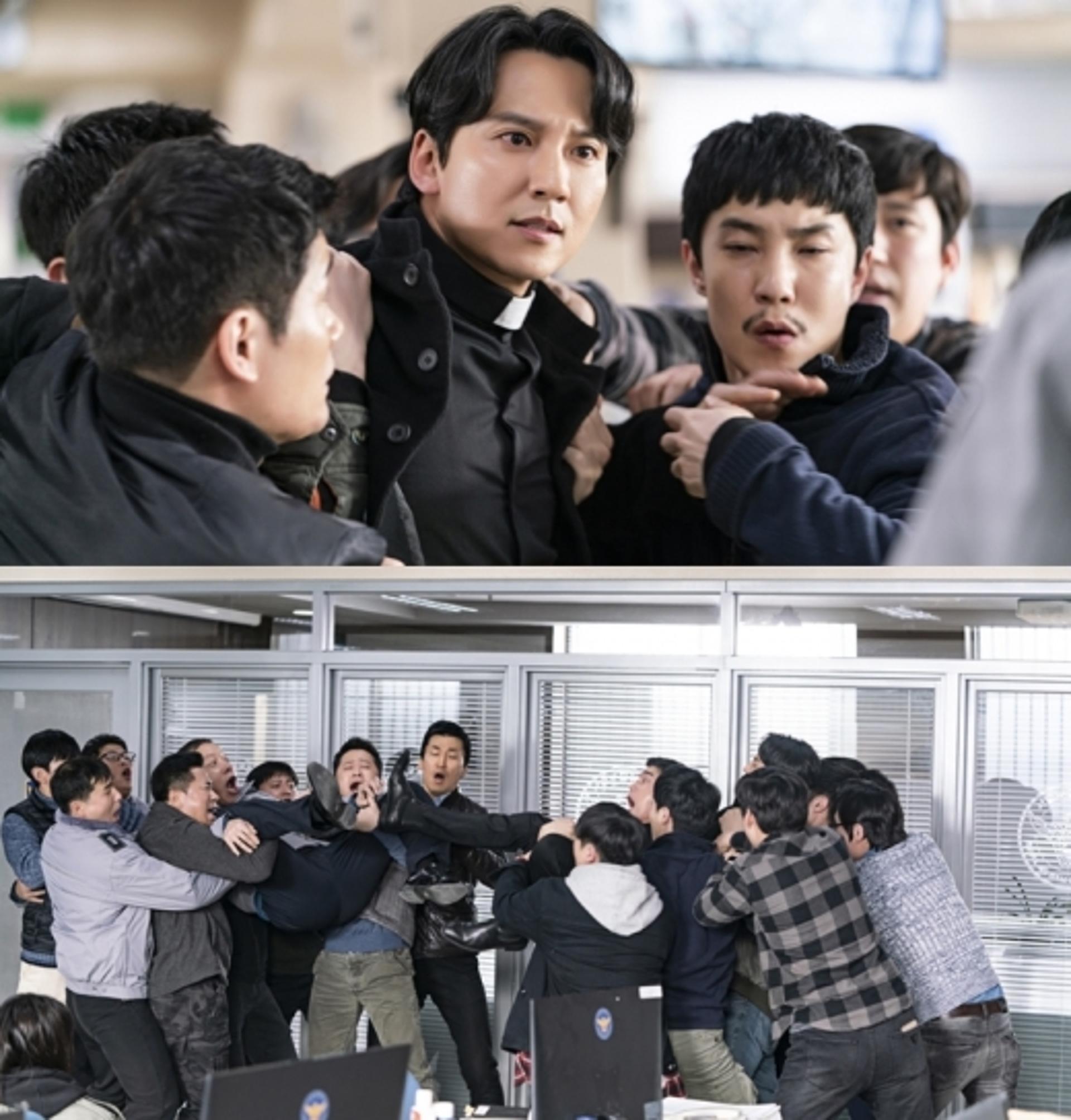 열혈사제, 김남길은 왜 경찰서에서 분노 폭발했나