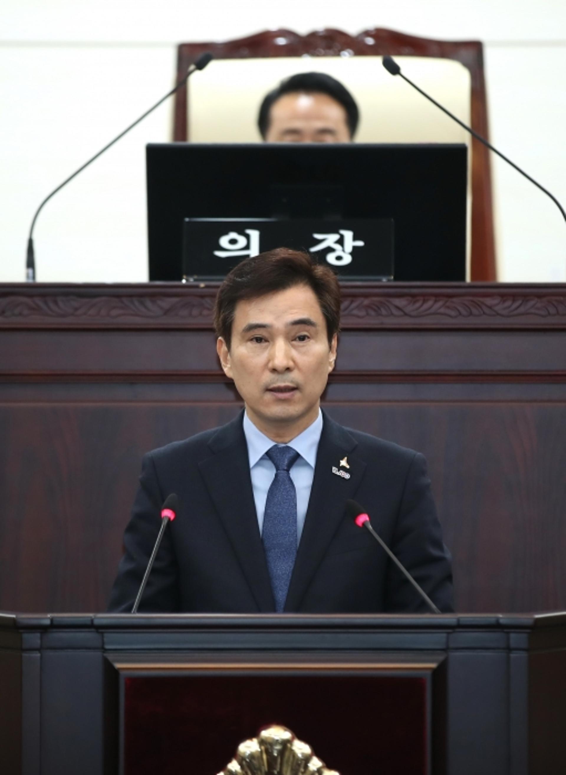 서철모 화성시장, 임시회서 "행정 패러다임 바꾸겠다"
