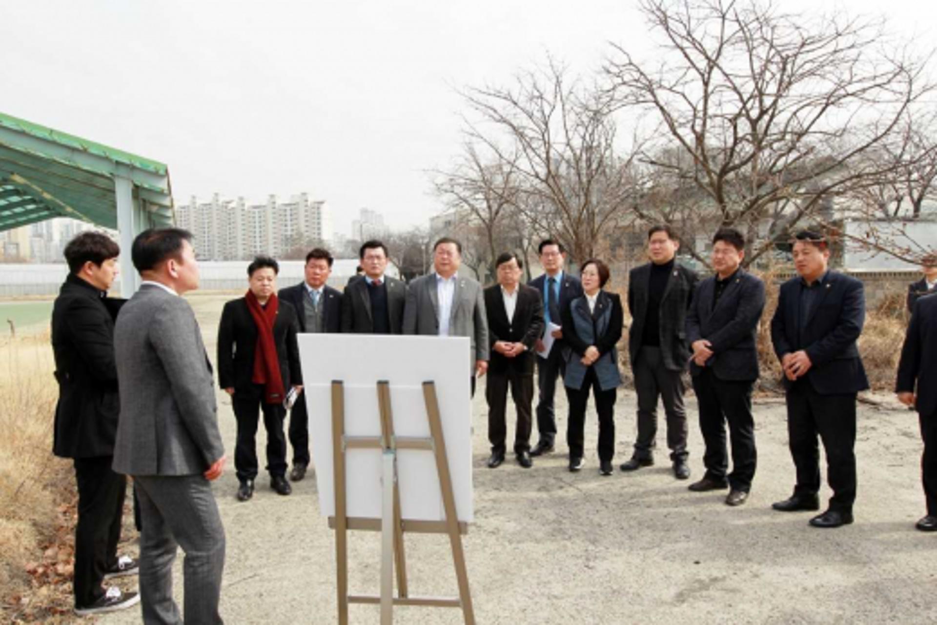 경기도의회 ‘도유재산 조사 특위’ 수원 삼성 사업장 현지확인