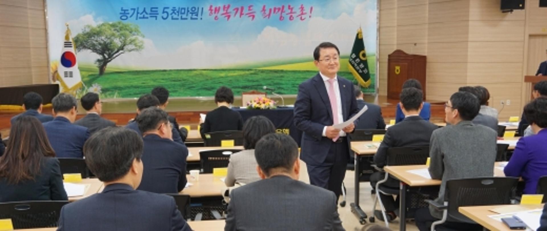이인기 농협은행 부행장, 전남영업본부서 현장 경영